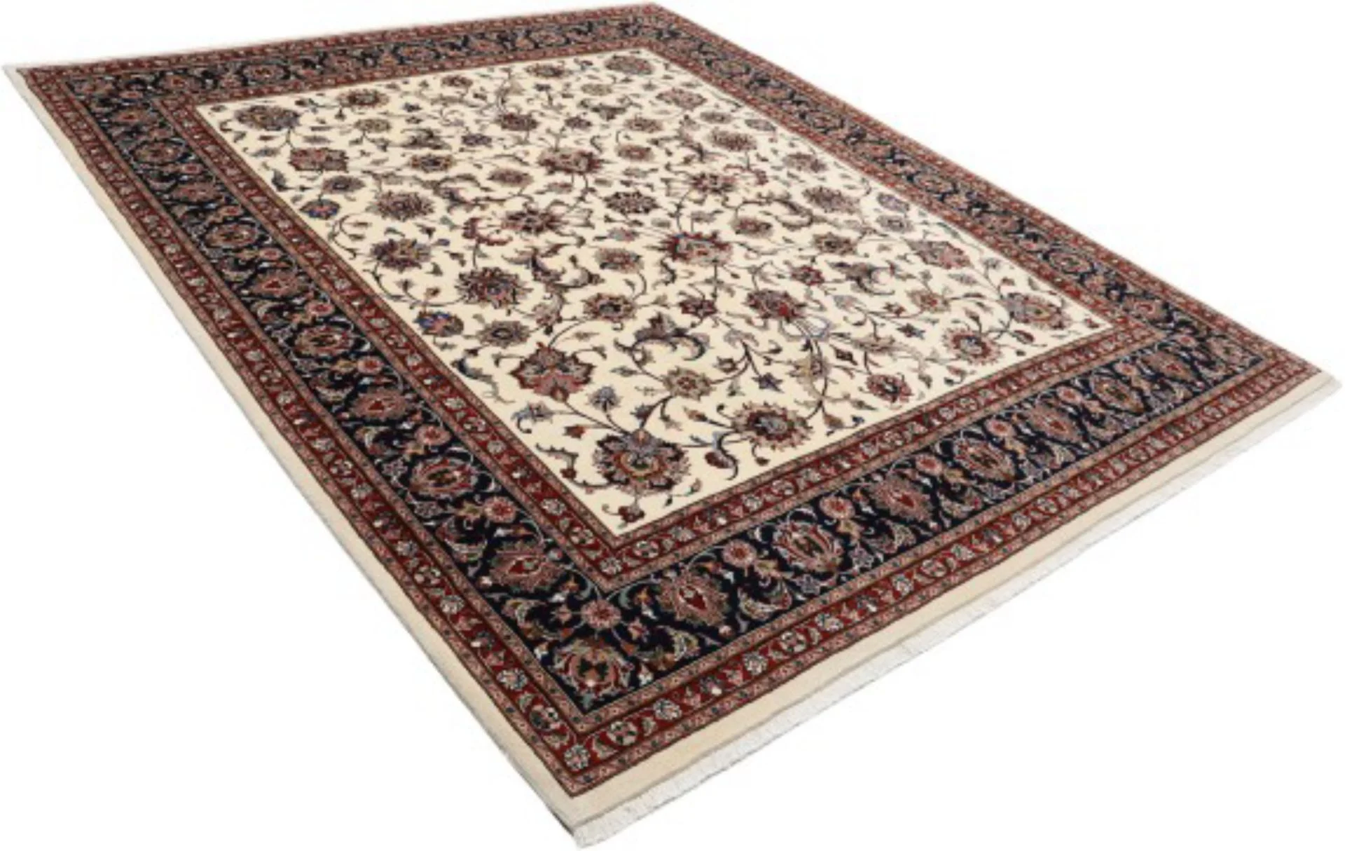 Wool & Silk Sarouk Persian Rug 248 × 302 cm, hand-knotted - Image 4