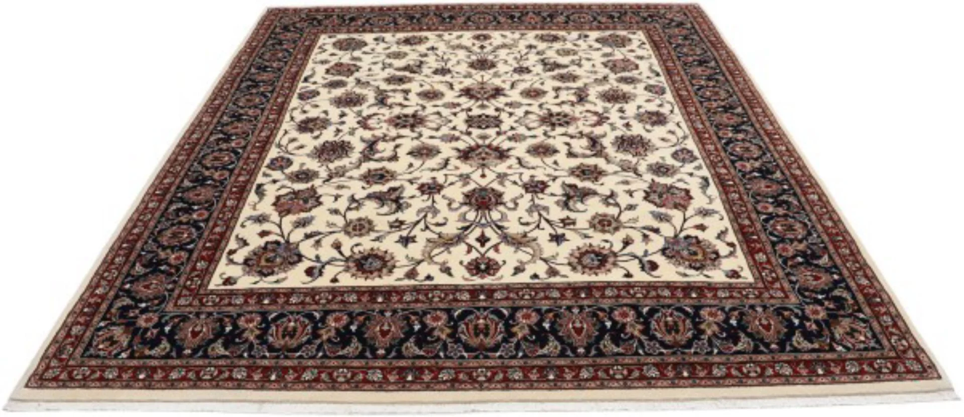 Wool & Silk Sarouk Persian Rug 248 × 302 cm, hand-knotted - Image 5