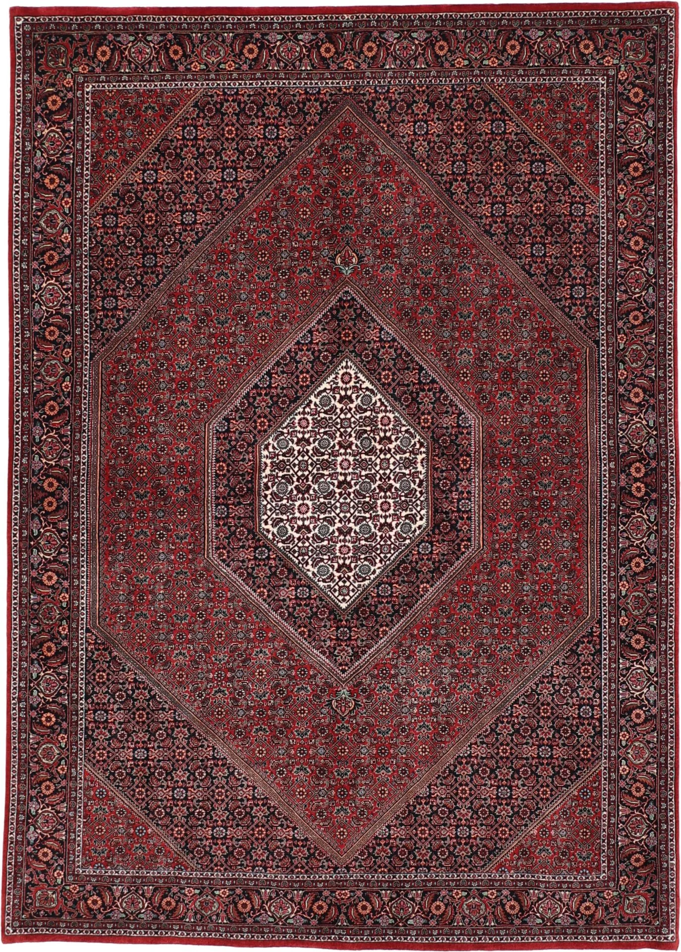 Bijar Persian Rug 170 × 240 cm in Wool & Silk, hand-knotted