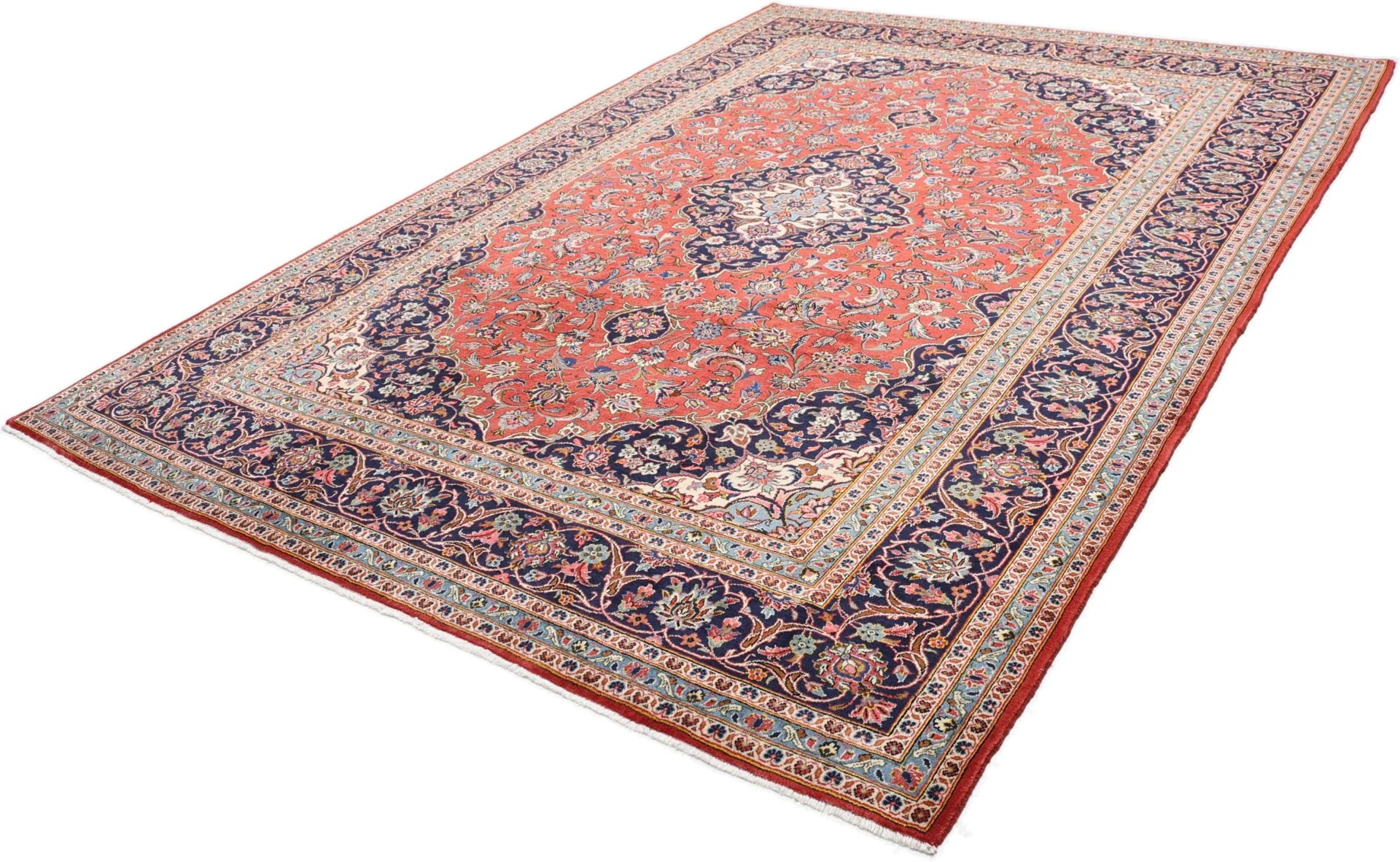 Wool Kashan Persian Rug 250 × 350 cm, hand-knotted - Image 3