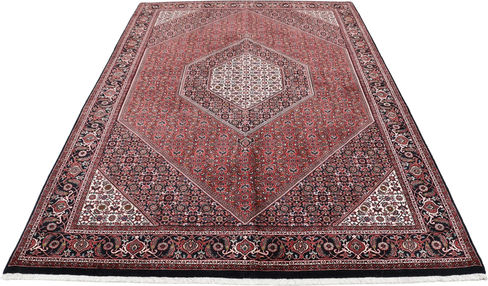 Wool & Silk Bijar Persian Rug 170 × 253 cm, hand-knotted - Image 4