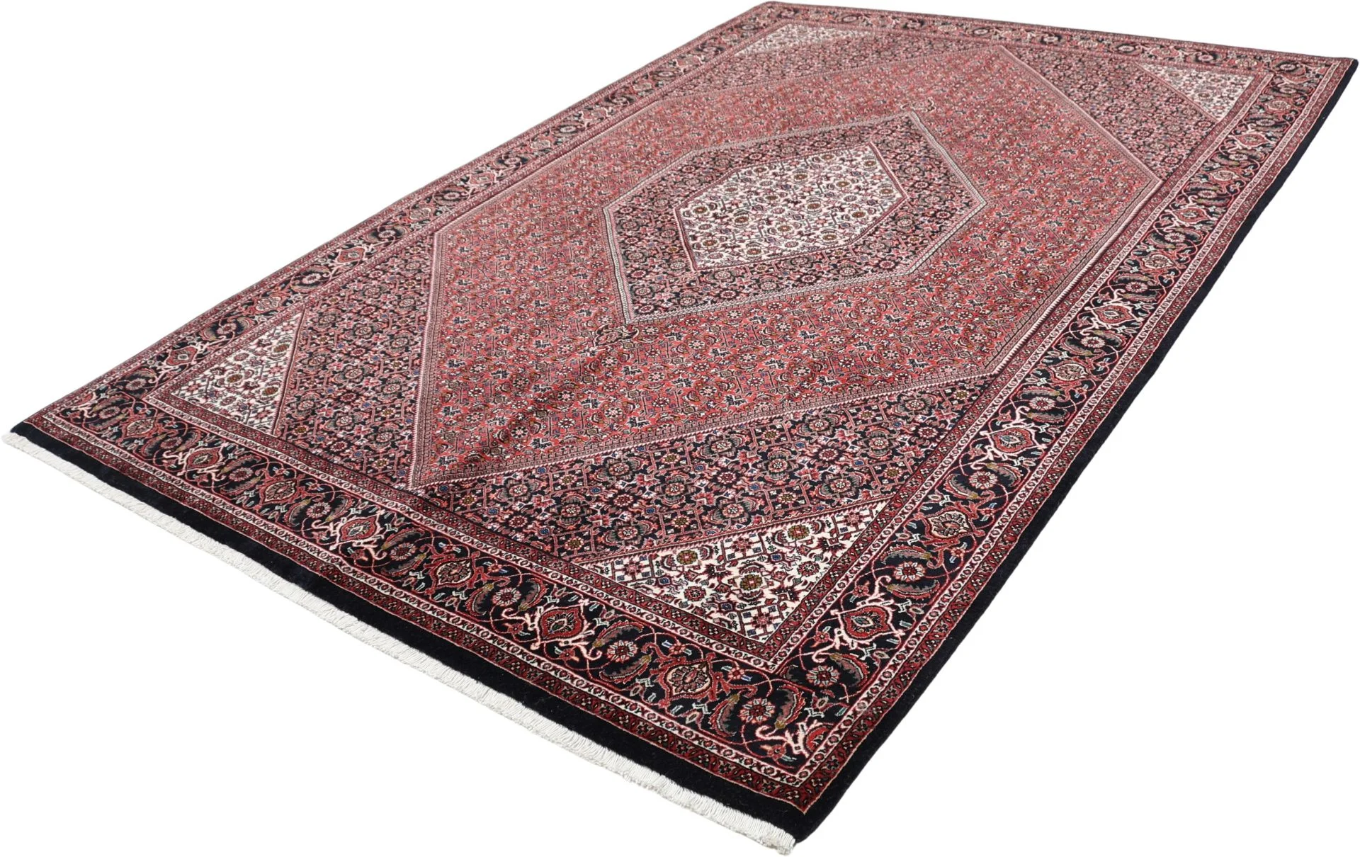 Wool & Silk Bijar Persian Rug 170 × 253 cm, hand-knotted - Image 9