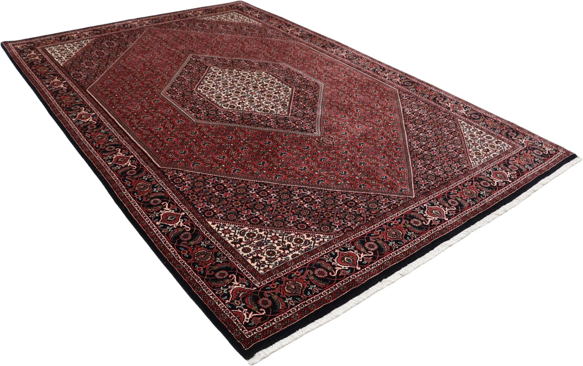 Wool & Silk Bijar Persian Rug 170 × 253 cm, hand-knotted - Image 10