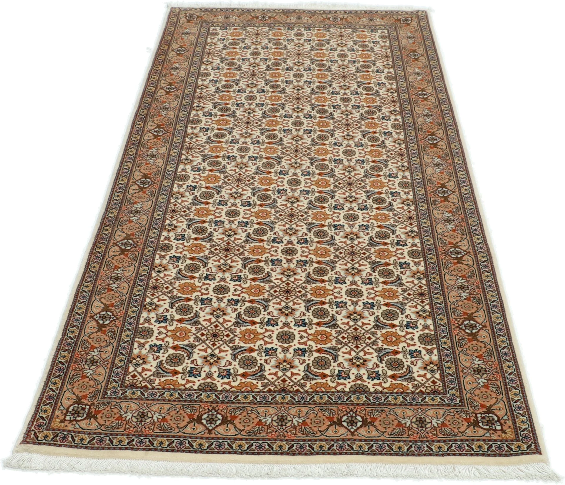 Wool Tabriz Persian Rug 80 × 199 cm, hand-knotted - Image 5