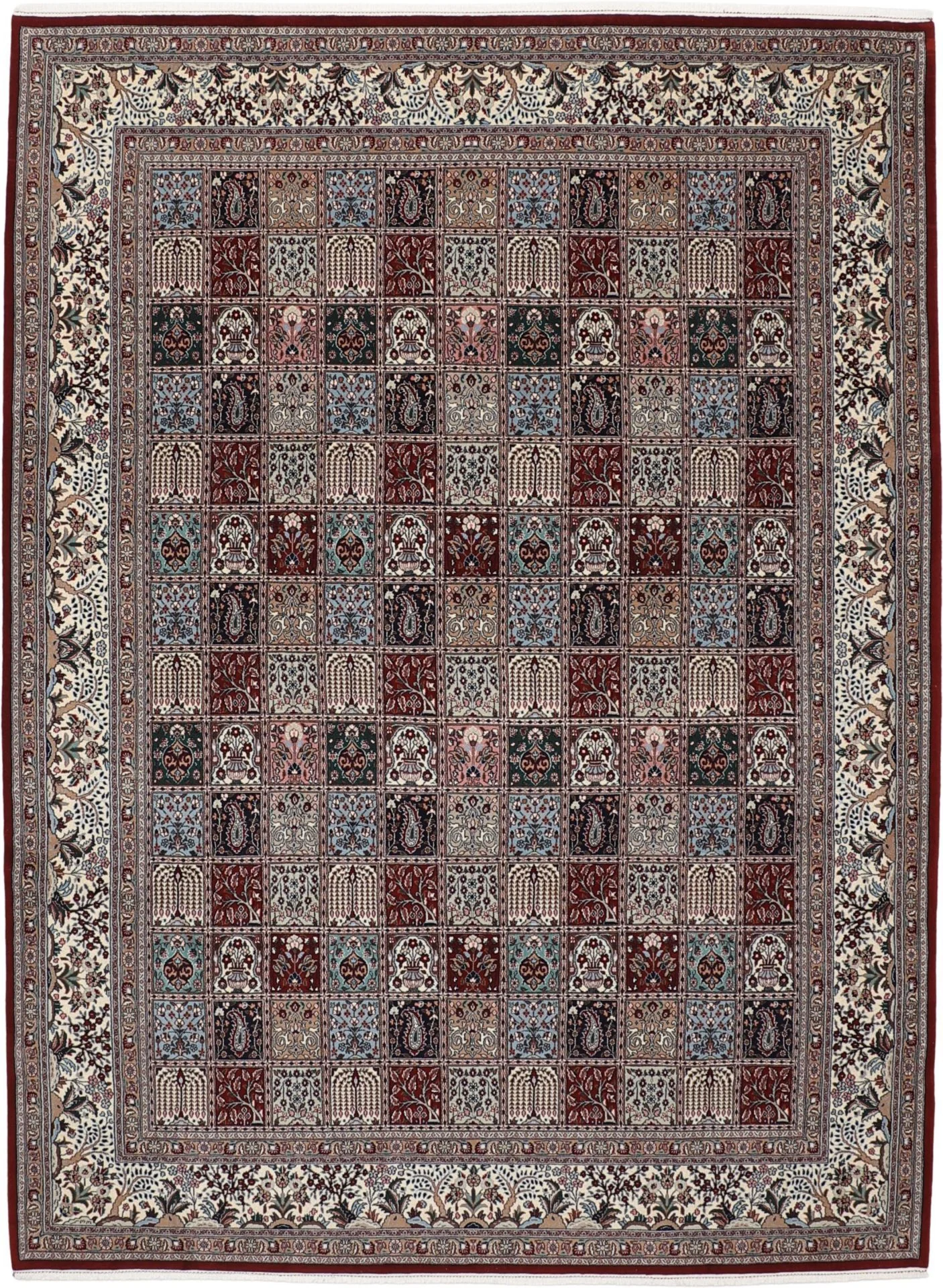 Moud Persian Rug 256 × 348 cm in Wool, hand-knotted