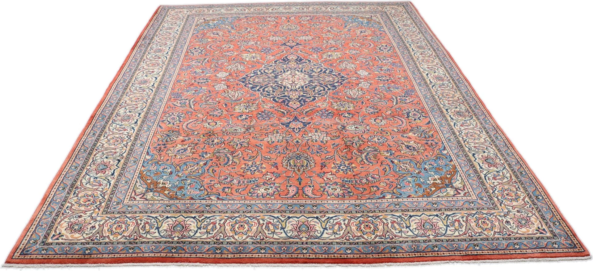 Alternative view of Wool Sarouk Persian Rug 254 × 345 cm, hand-knotted