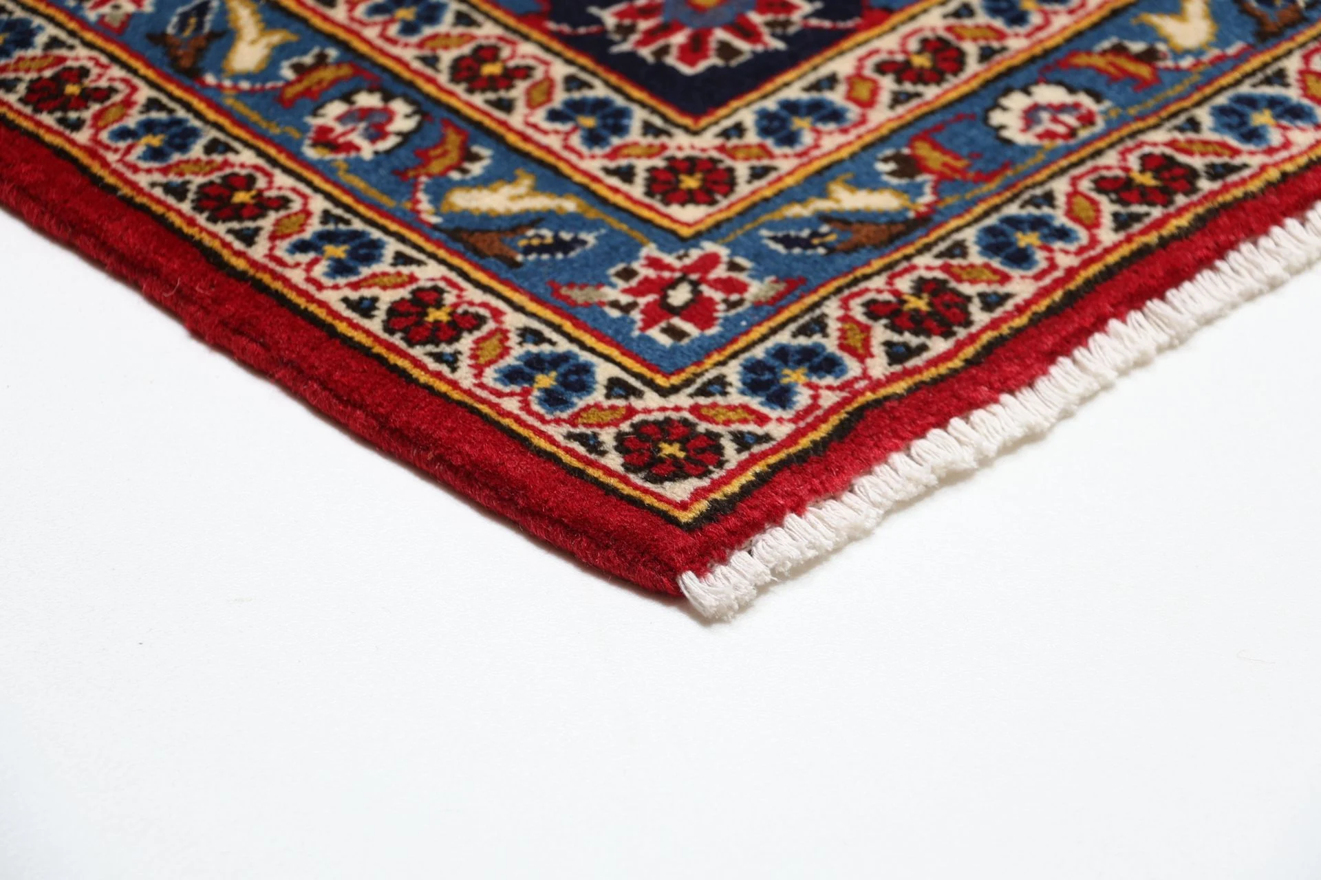 Wool Kashan Persian Rug 250 × 343 cm, hand-knotted - Image 6