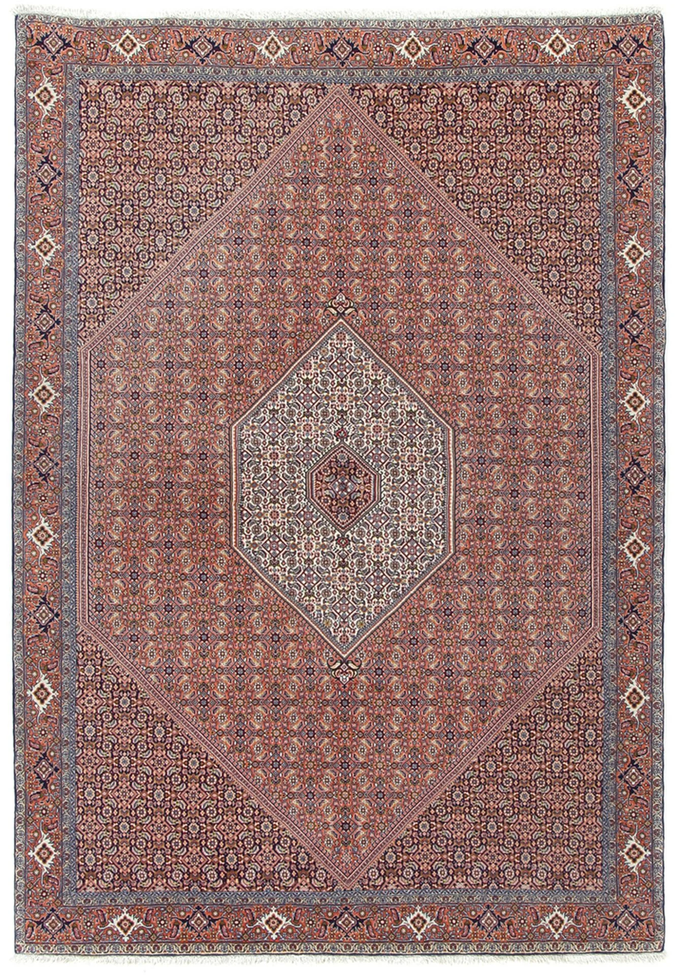 Bijar Persian Rug 137 × 202 cm in Wool, hand-knotted