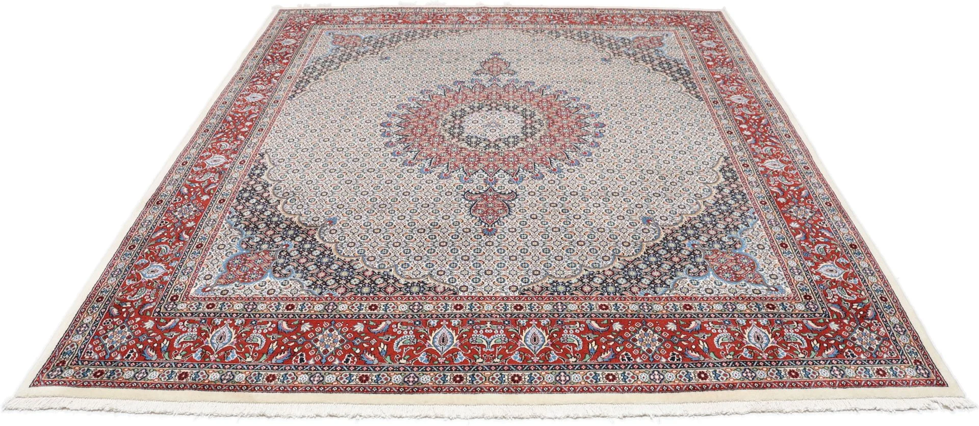 Alternative view of Moud Persian Rug 253 × 300 cm in Wool, hand-knotted