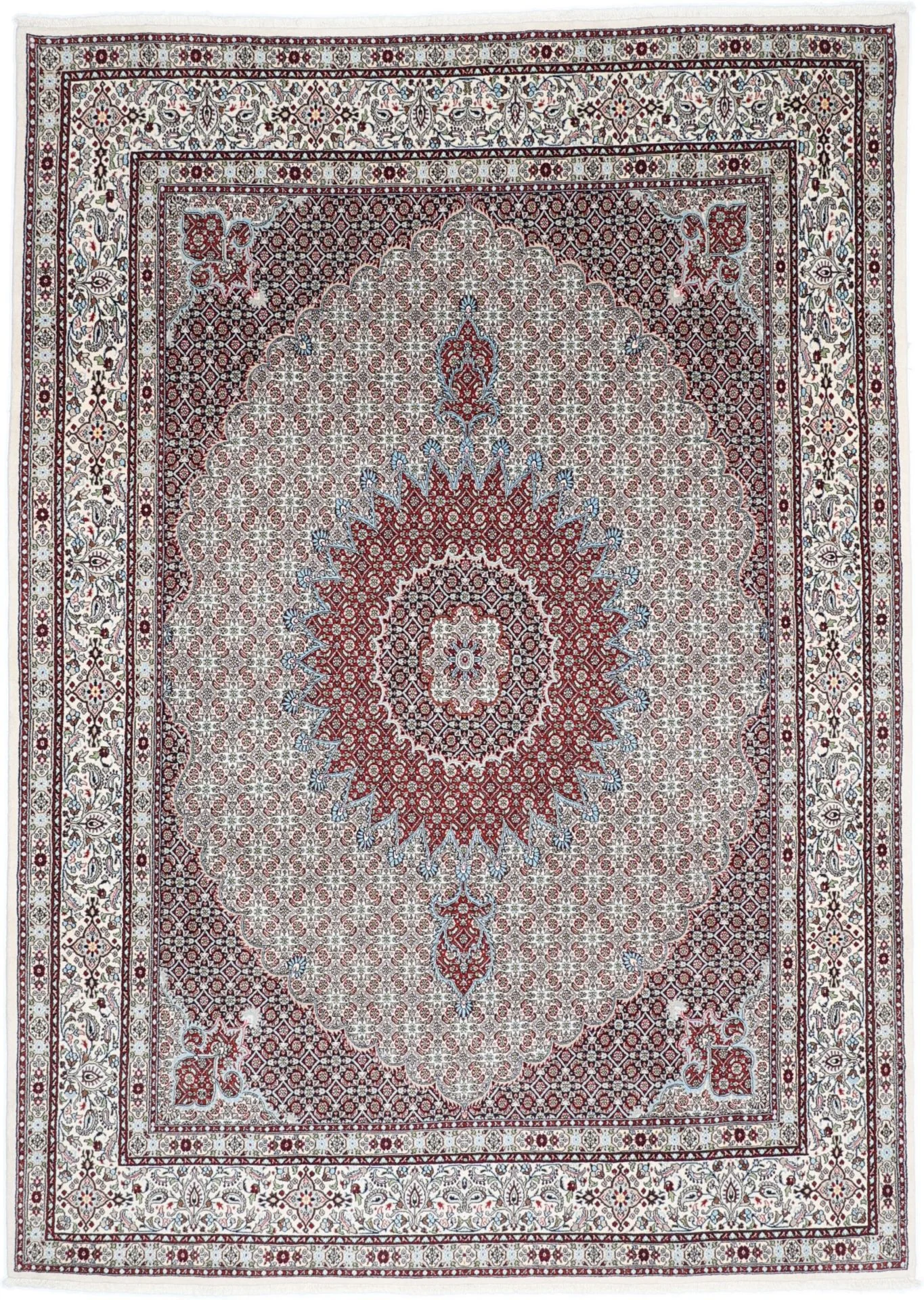Moud Persian Rug 248 × 348 cm in Wool, hand-knotted