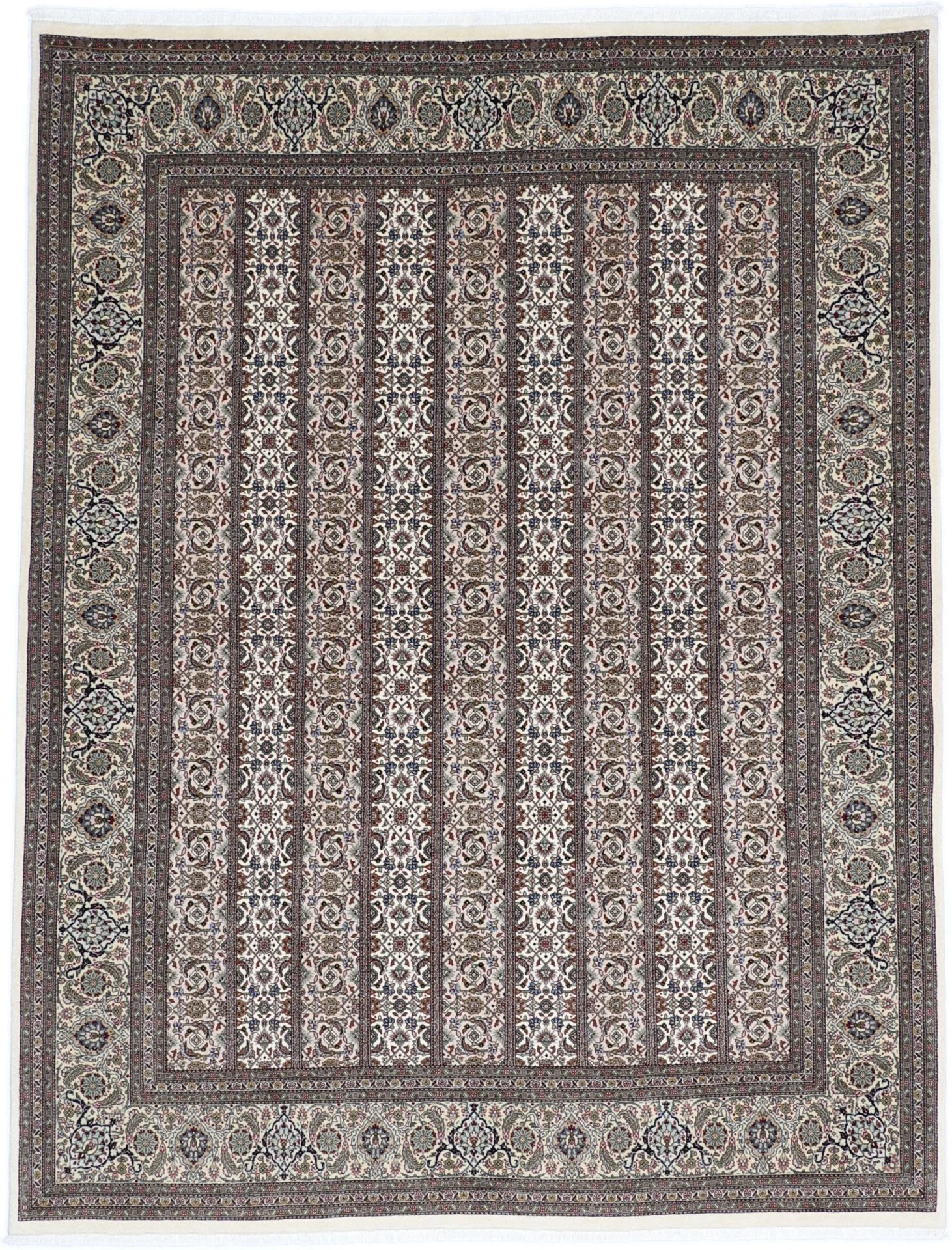 Wool & Silk Tabriz Persian Rug 193 × 253 cm, hand-knotted