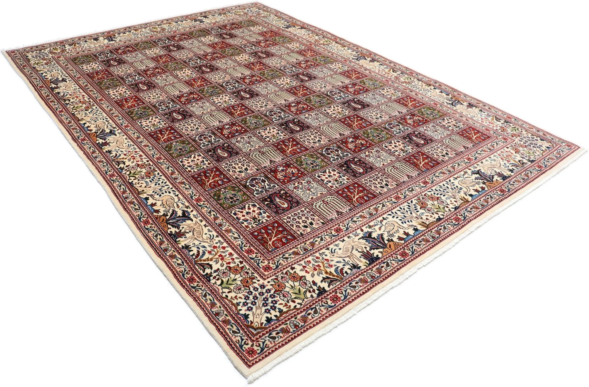 Moud Persian Rug 242 × 350 cm in Wool, hand-knotted - Image 4