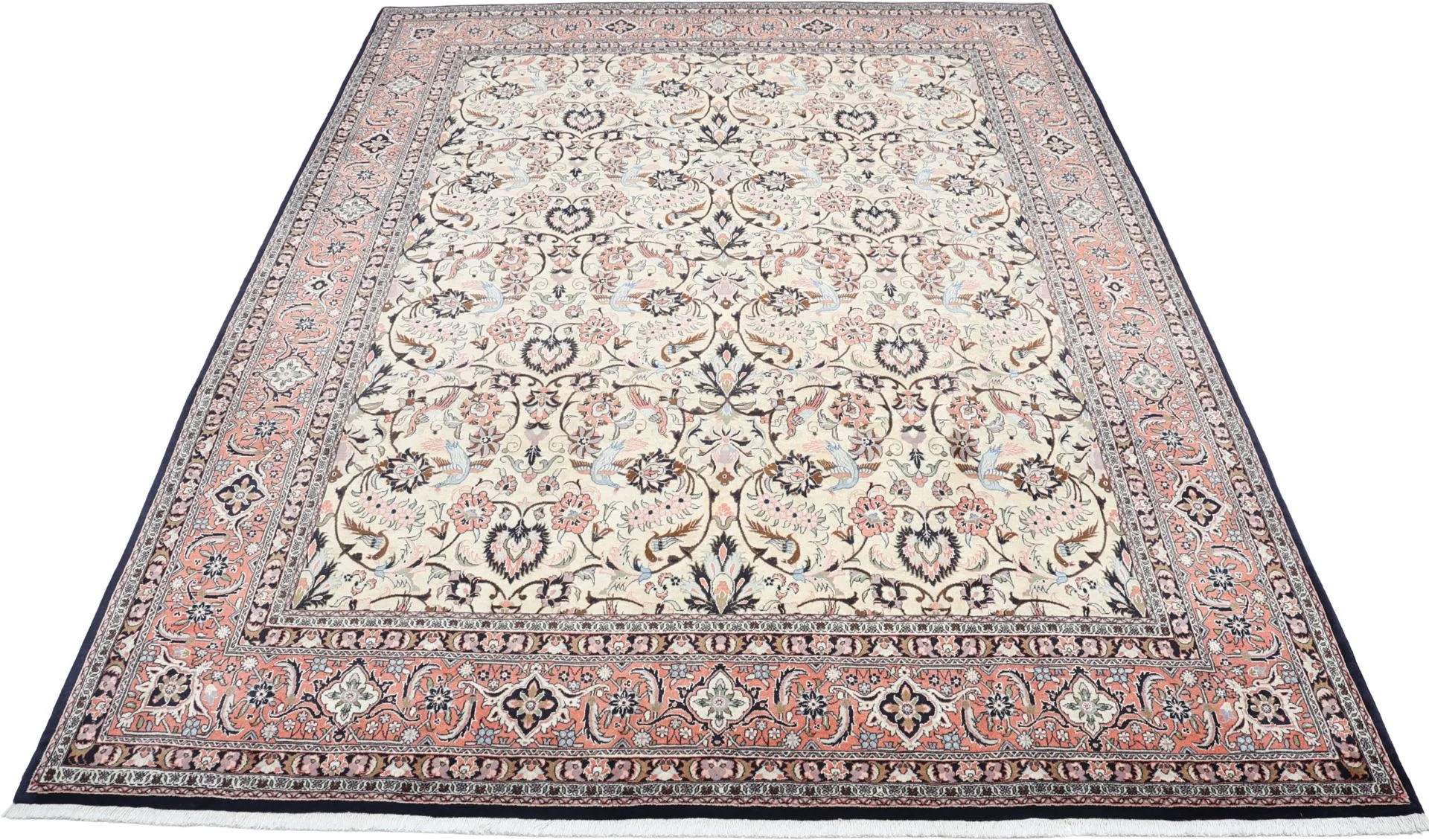 Alternative view of Hand-Knotted Bijar Persian Rug, 250 × 320 cm, Wool