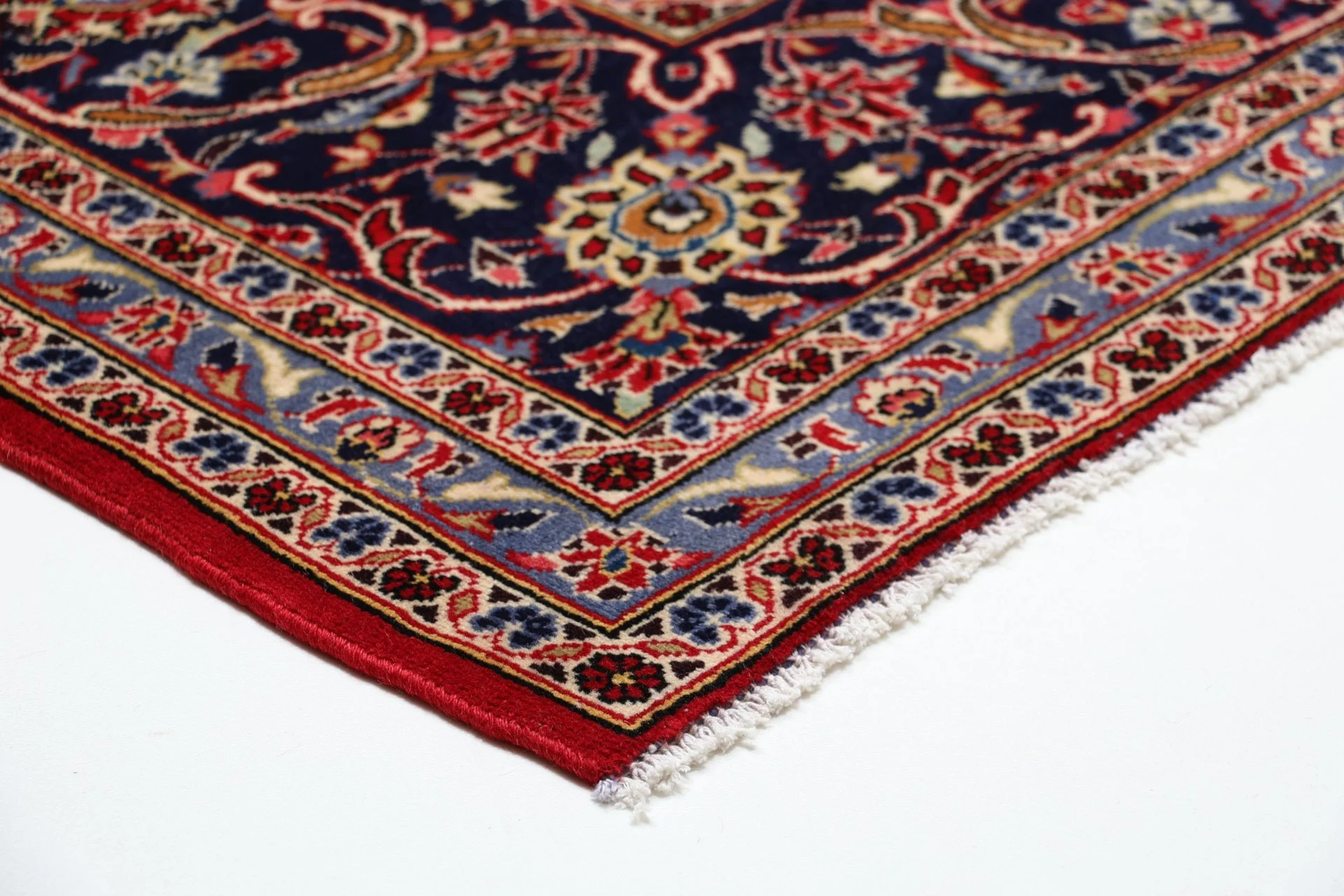 Wool Kashan Persian Rug 245 × 350 cm, hand-knotted - Image 6