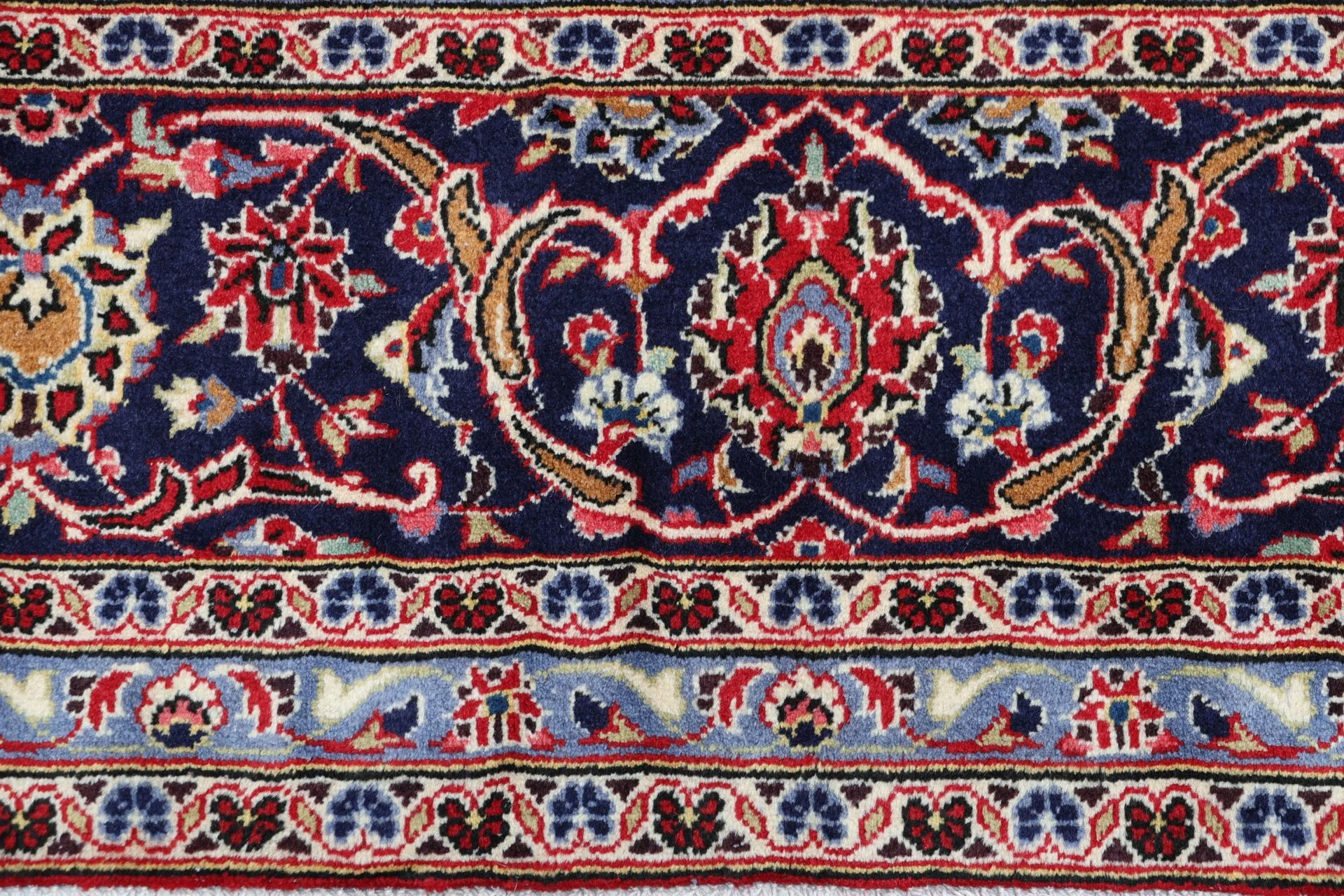 Wool Kashan Persian Rug 245 × 350 cm, hand-knotted - Image 8