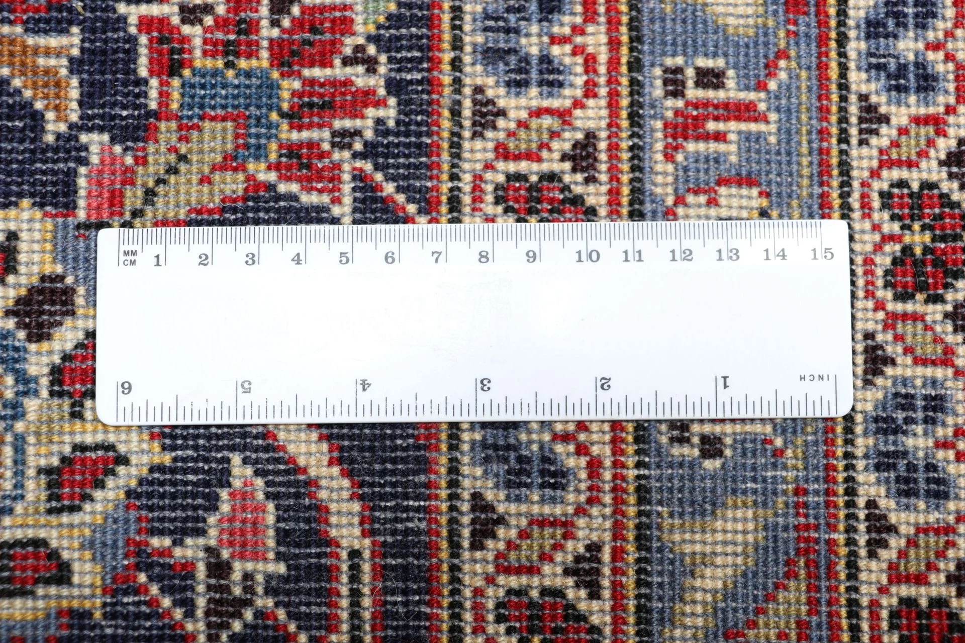 Wool Kashan Persian Rug 245 × 350 cm, hand-knotted - Image 11