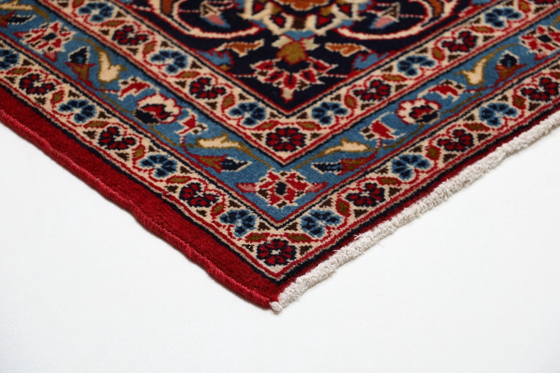 Wool Kashan Persian Rug 242 × 345 cm, hand-knotted - Image 6