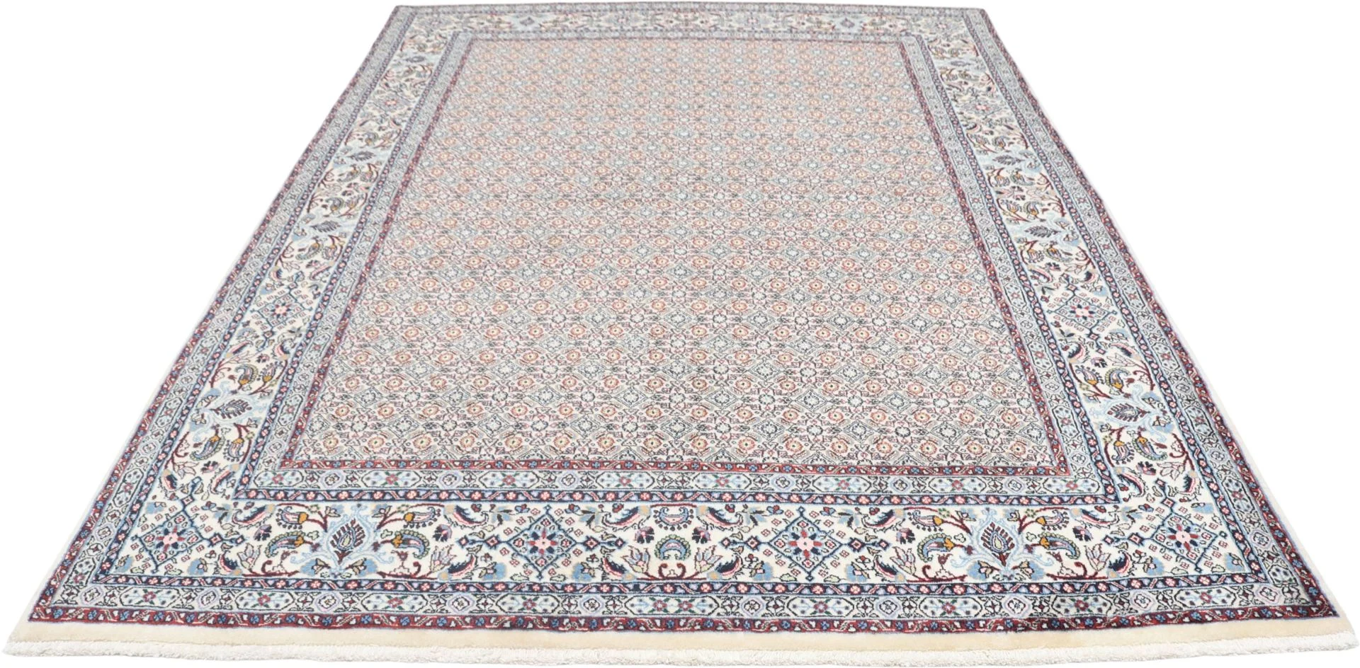 Alternative view of Moud Persian Rug 170 × 235 cm in Wool, hand-knotted