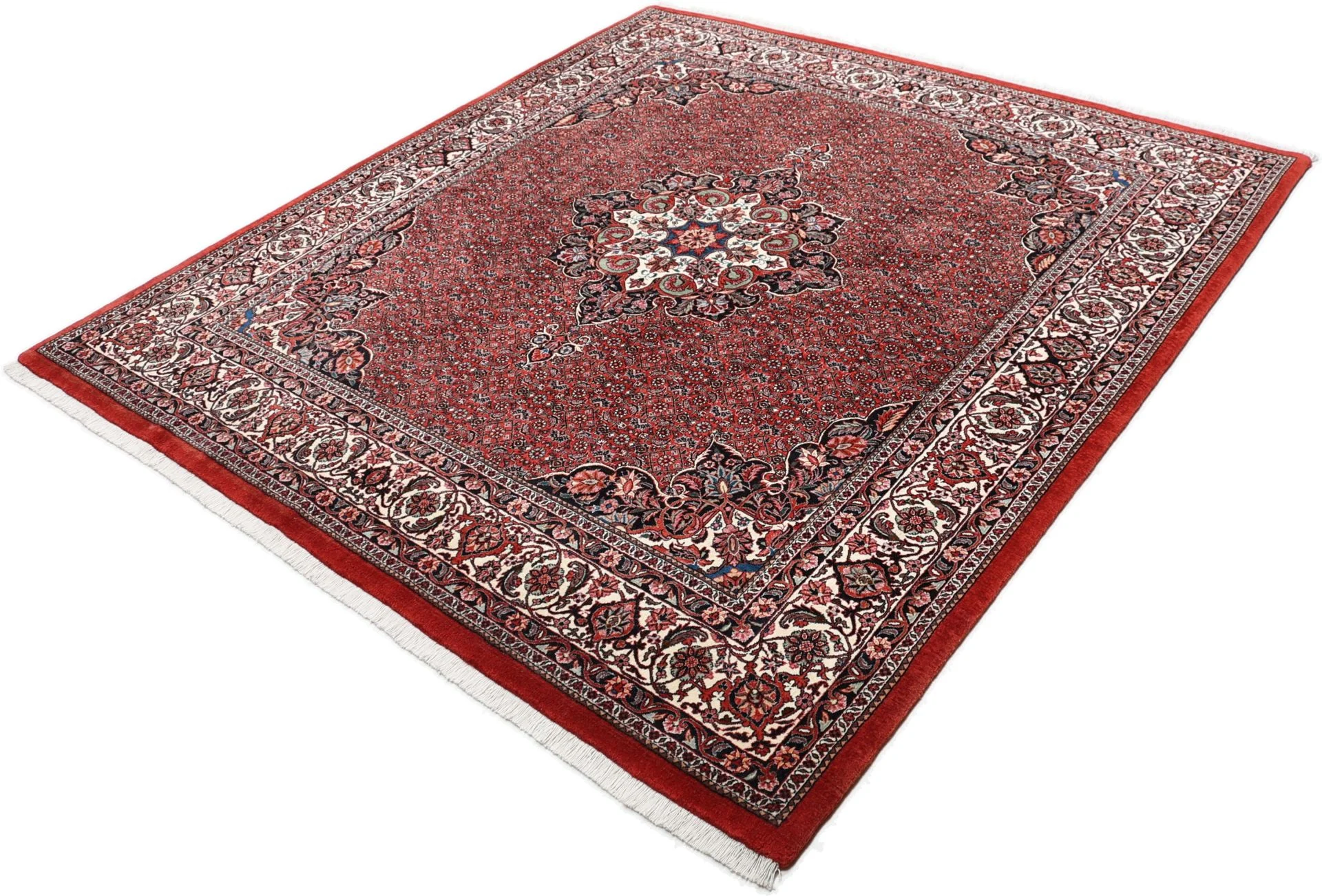 Bijar Persian Rug 205 × 220 cm in Wool & Silk, hand-knotted - Image 3