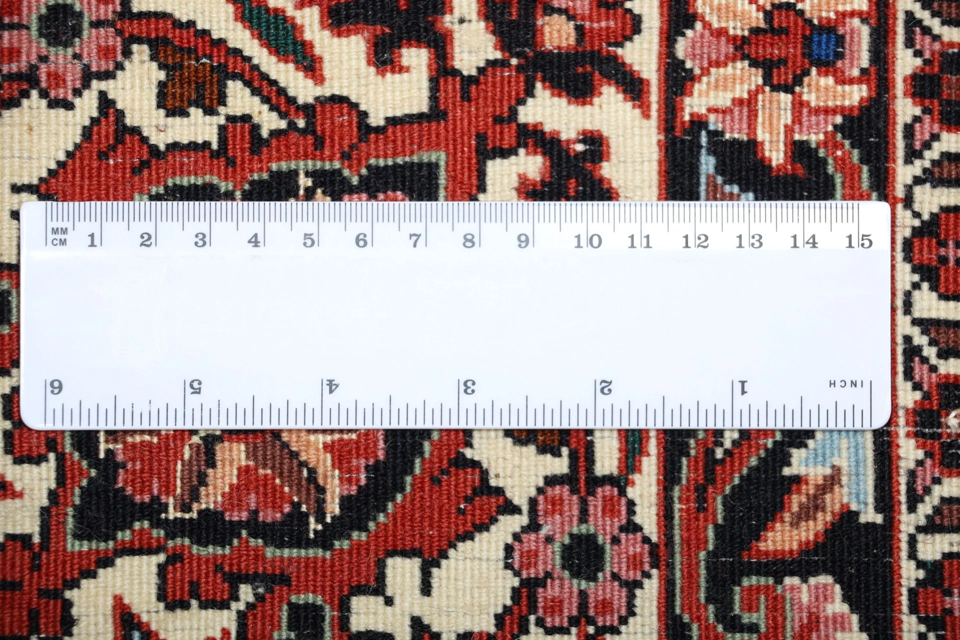 Bijar Persian Rug 205 × 220 cm in Wool & Silk, hand-knotted - Image 11