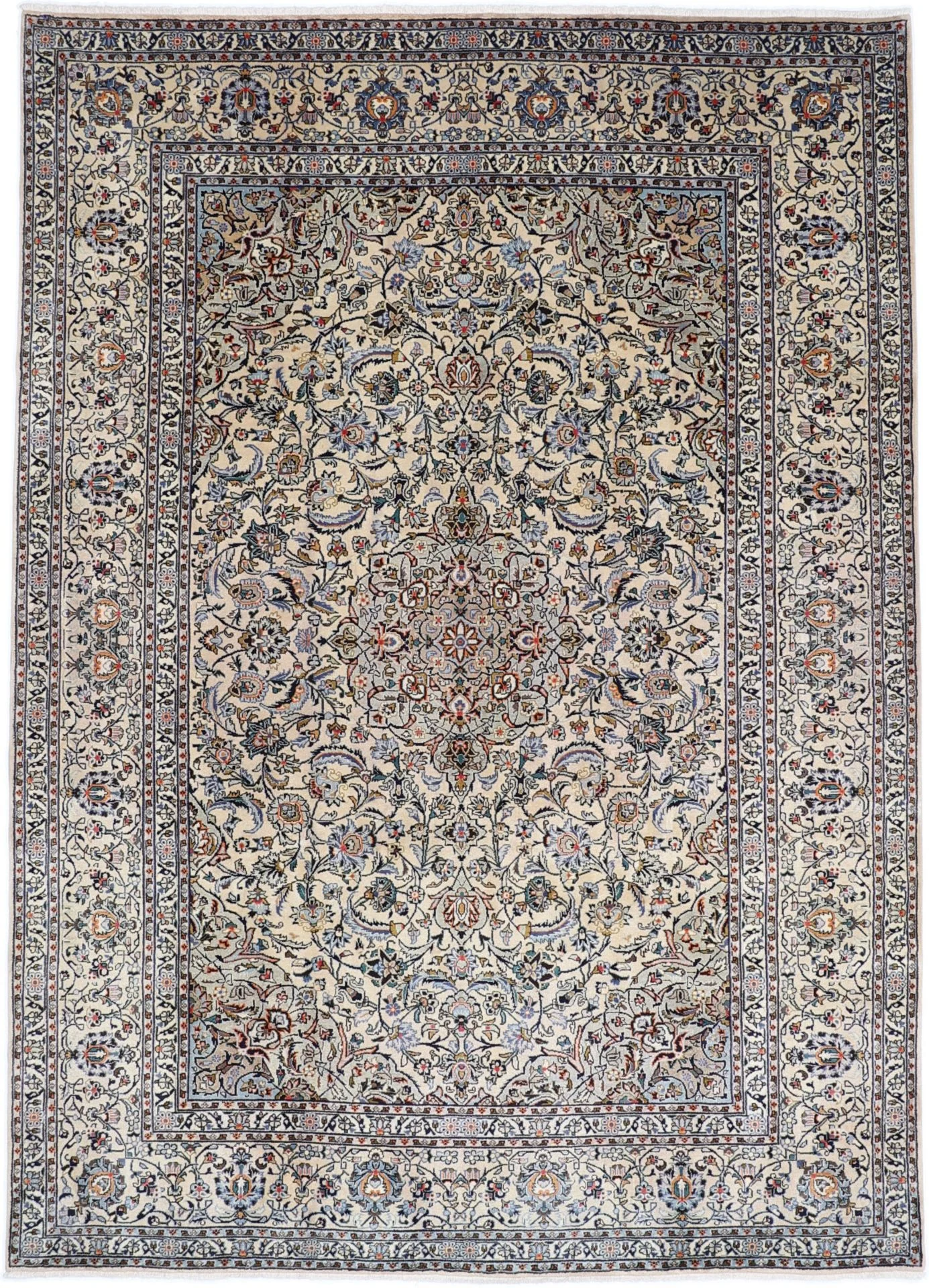 Hand-Knotted Kashmar Persian Rug, 247 × 345 cm, Wool