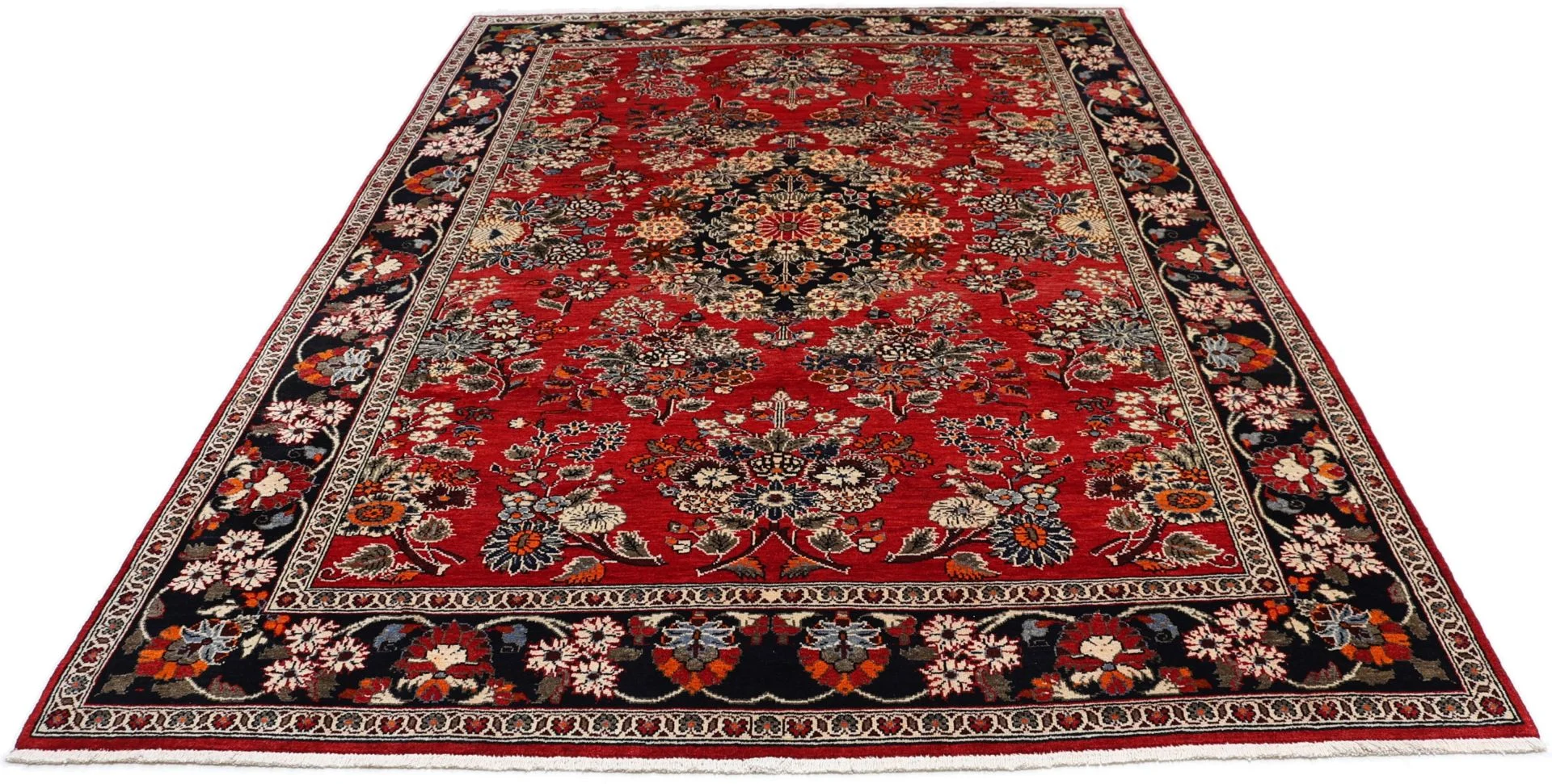 Wool Bakhtiari Persian Rug 211 × 308 cm, hand-knotted - Image 7