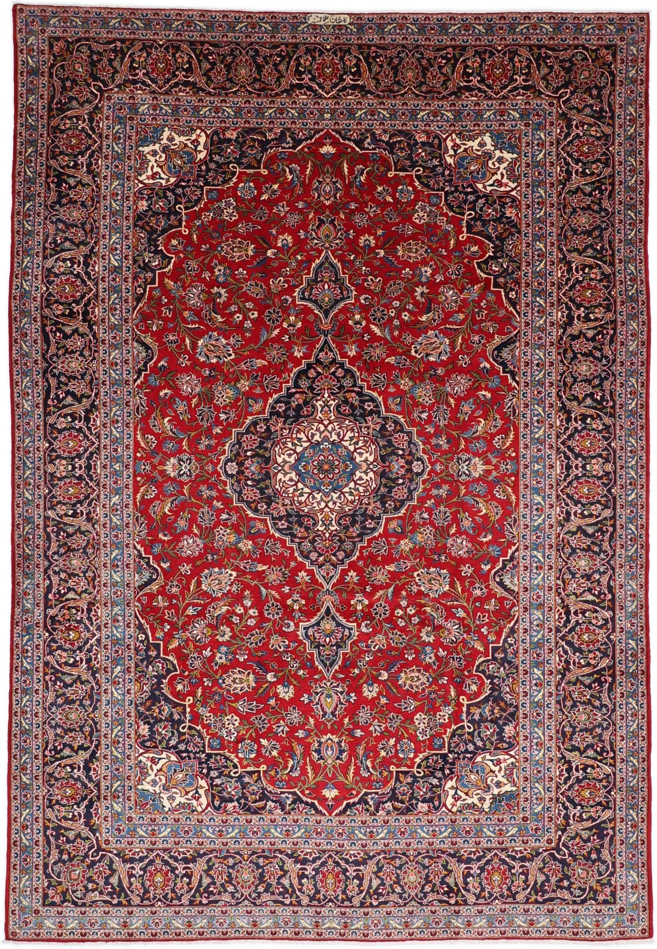 Kashan Persian Rug 260 × 380 cm in Wool, hand-knotted