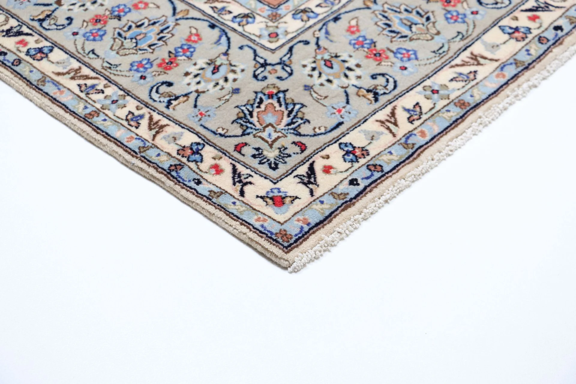 Kashan Persian Rug 200 × 303 cm in Wool, hand-knotted - Image 6