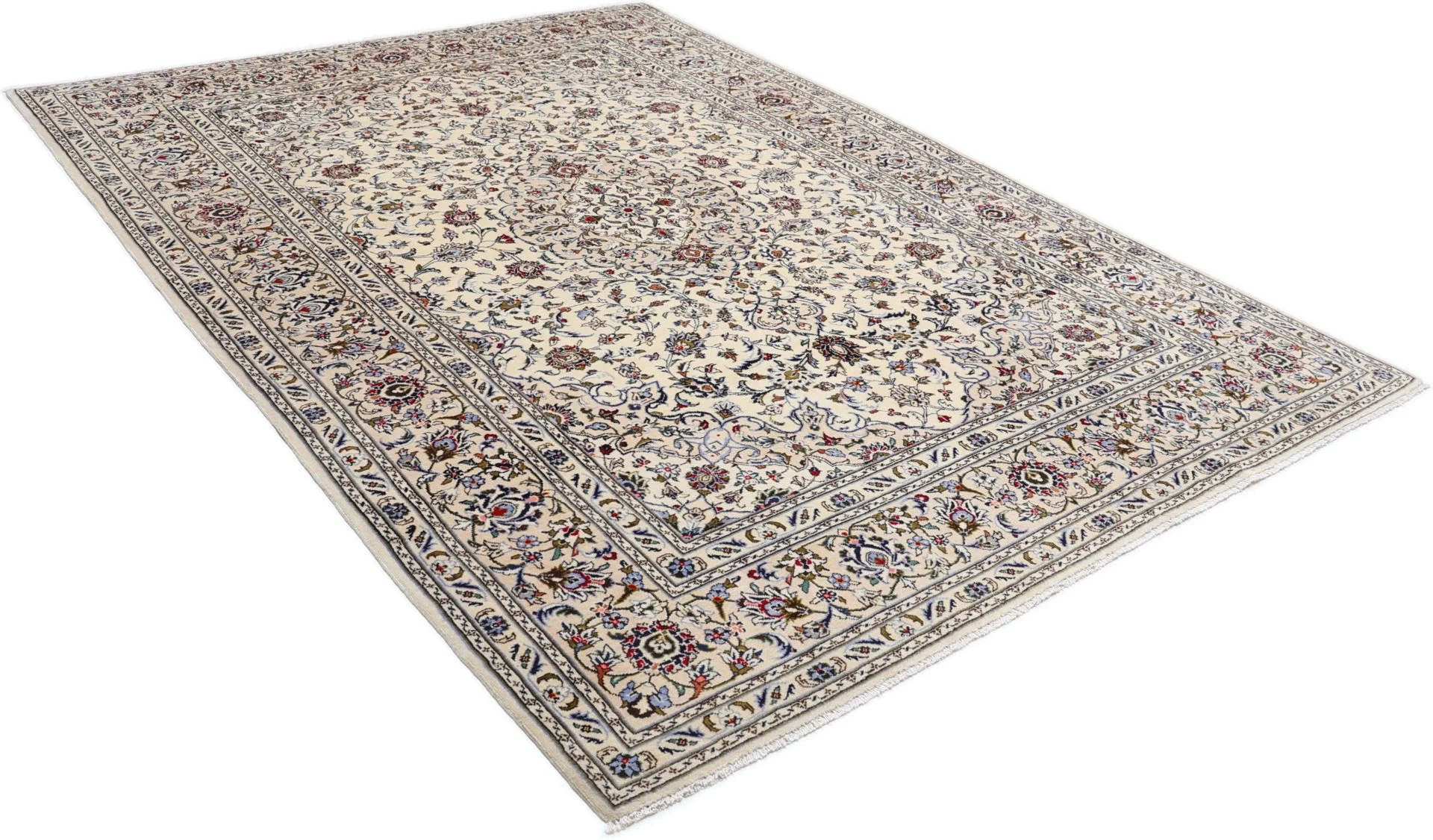 Kashan Persian Rug 205 × 295 cm in Wool, hand-knotted - Image 4
