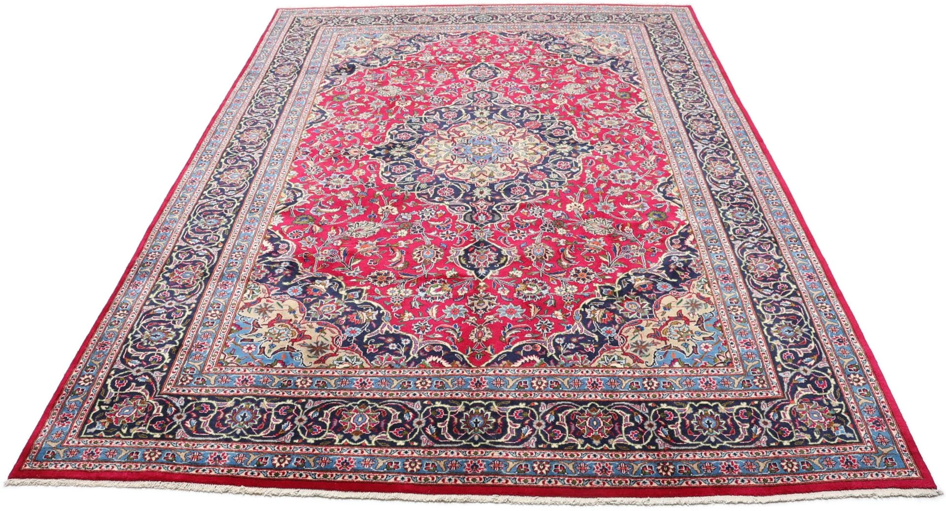 Alternative view of Kashmar Persian Rug 244 × 344 cm in Wool, hand-knotted