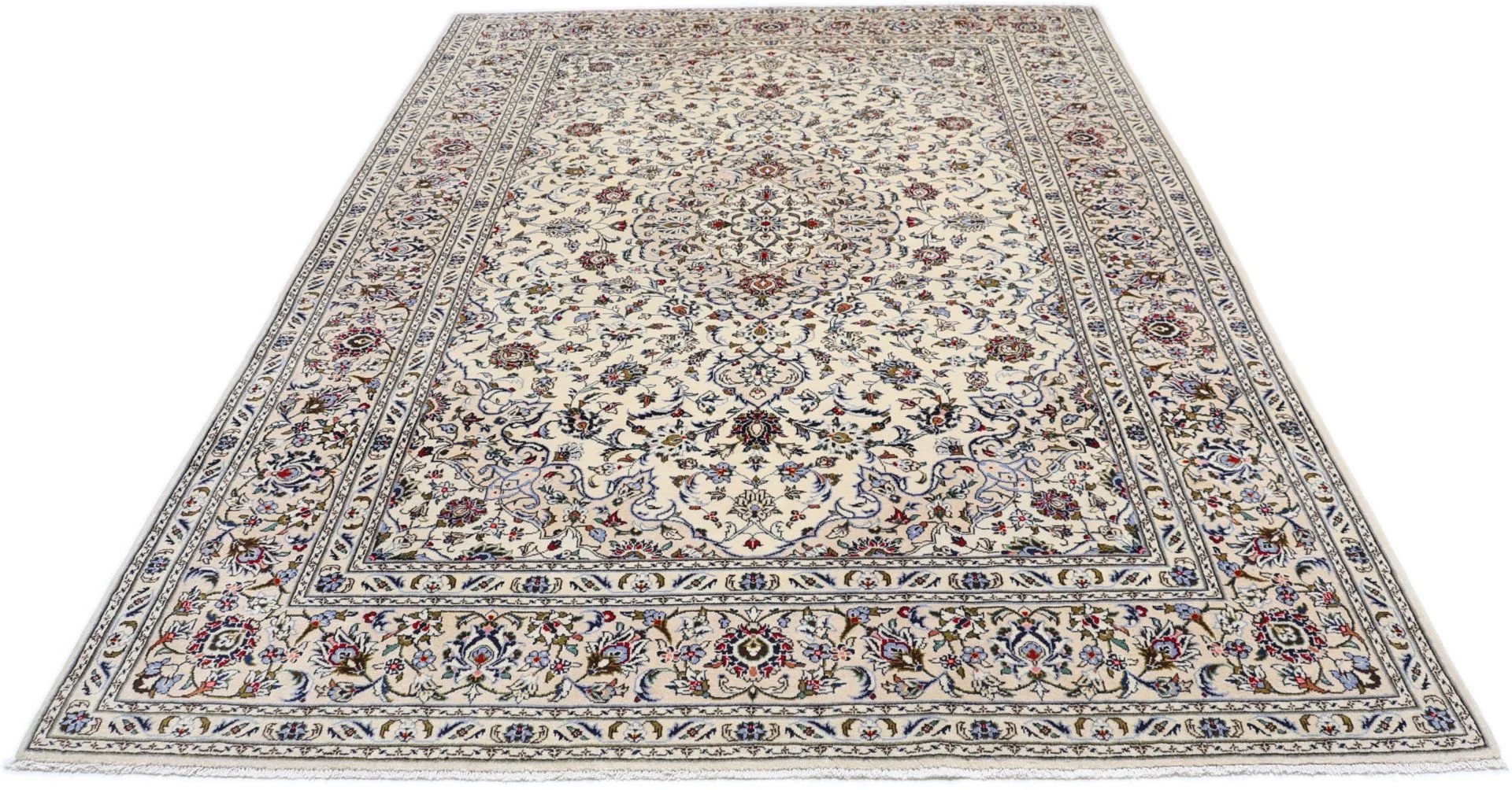 Kashan Persian Rug 205 × 295 cm in Wool, hand-knotted - Image 7