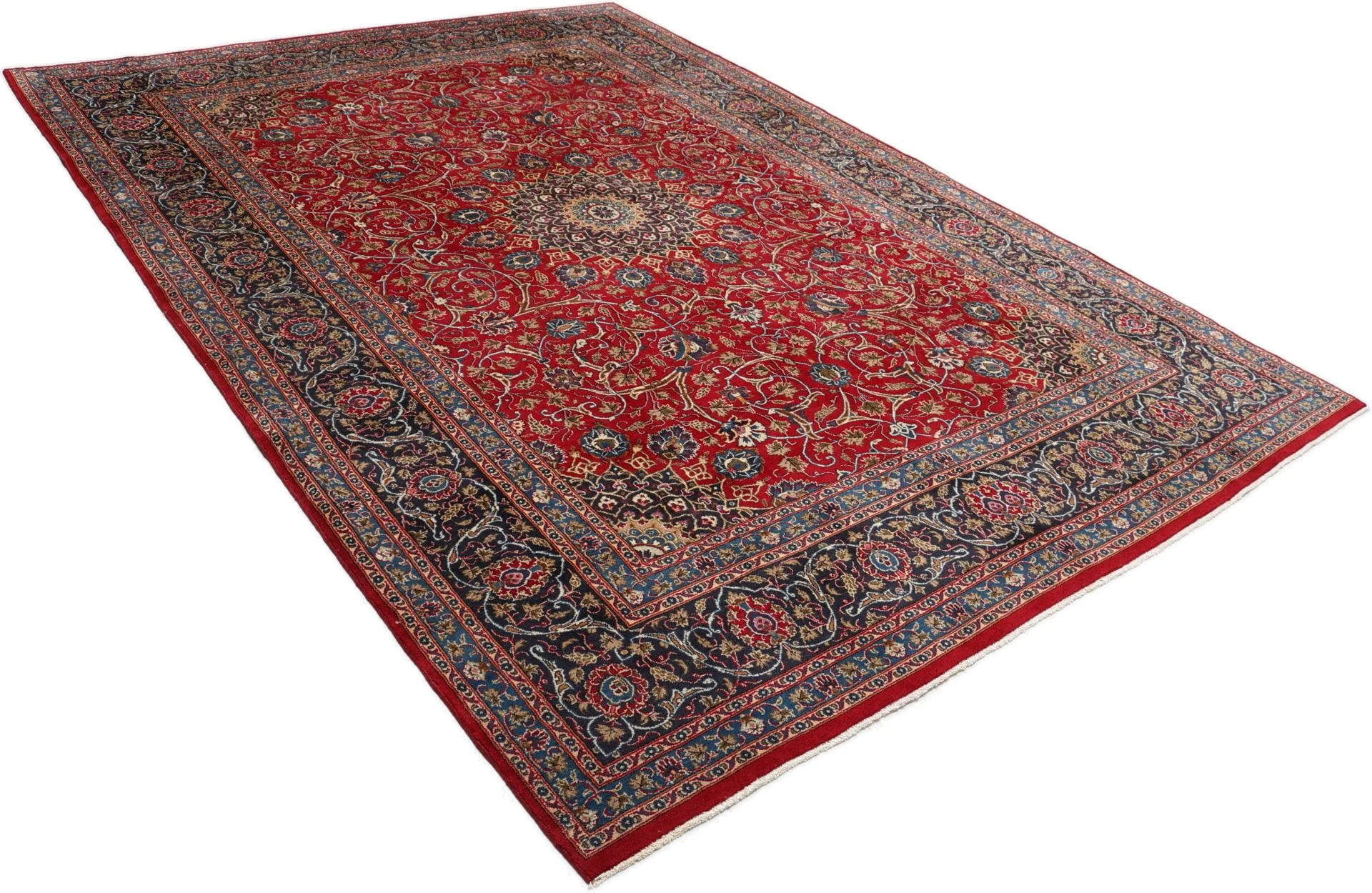 Wool Kashmar Persian Rug 240 × 345 cm, hand-knotted - Image 4