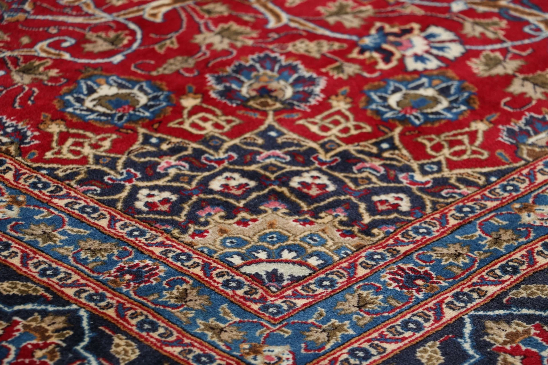 Wool Kashmar Persian Rug 240 × 345 cm, hand-knotted - Image 5