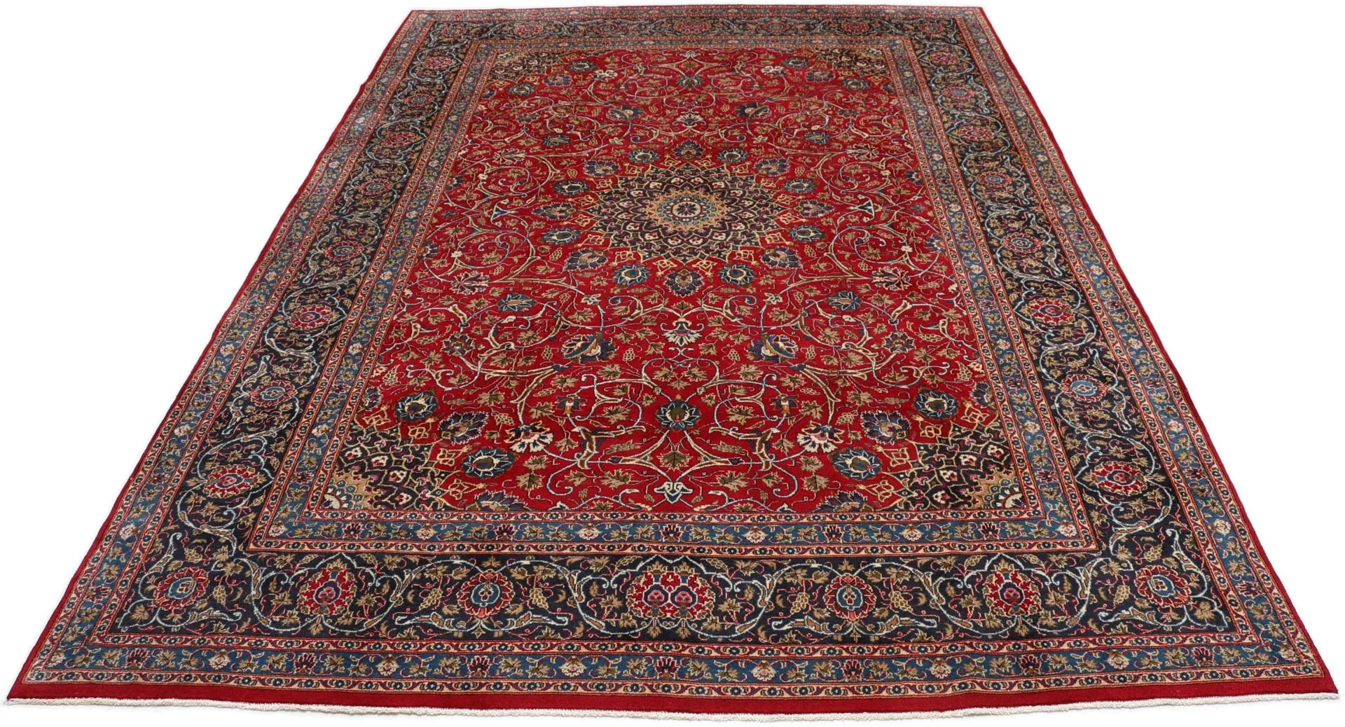 Wool Kashmar Persian Rug 240 × 345 cm, hand-knotted - Image 7