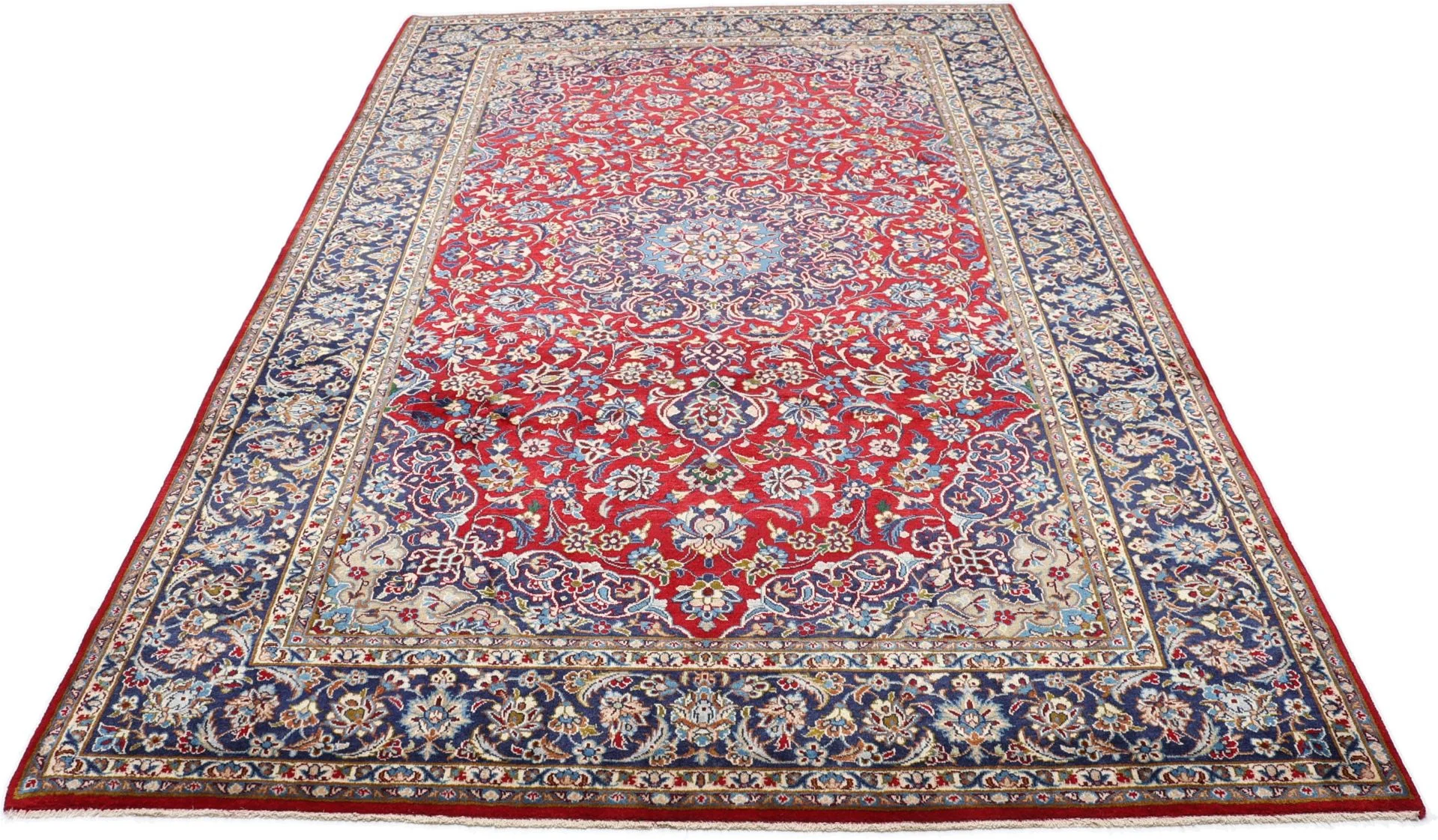 Alternative view of Hand-Knotted Tabriz Persian Rug, 228 × 350 cm, Wool