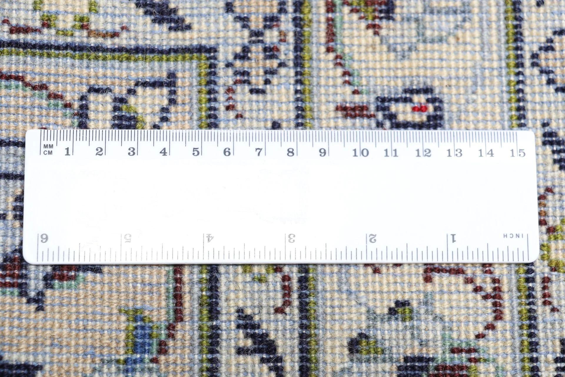 Wool Kashan Persian Rug 250 × 350 cm, hand-knotted - Image 11