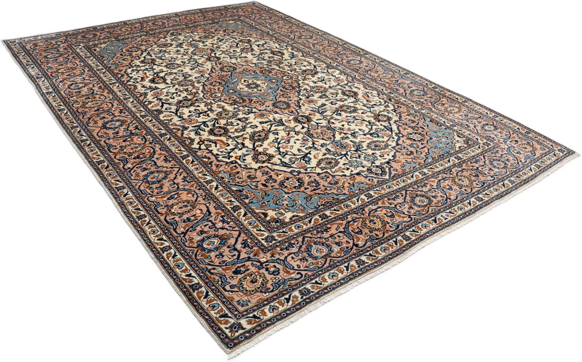 Hand-Knotted Persian Rug, 244 × 350 cm, Wool - Image 4