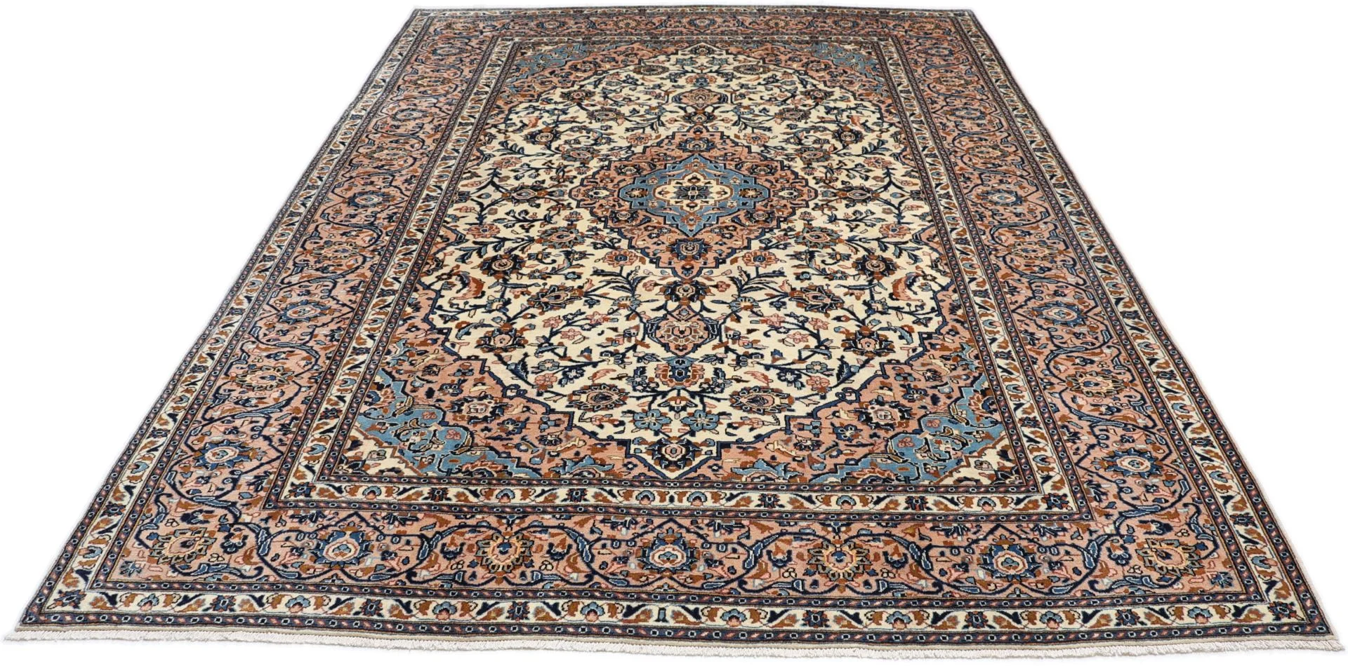 Hand-Knotted Persian Rug, 244 × 350 cm, Wool - Image 7