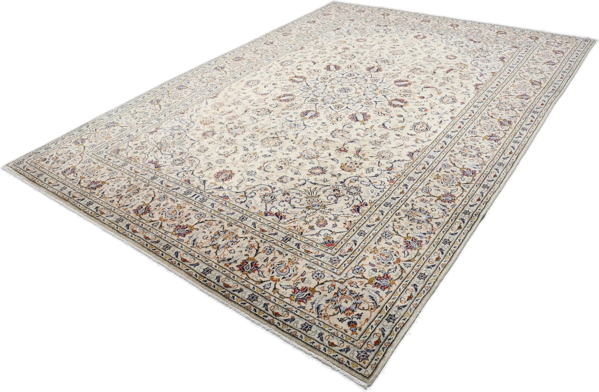 Kashan Persian Rug 237 × 343 cm in Wool, hand-knotted - Image 3