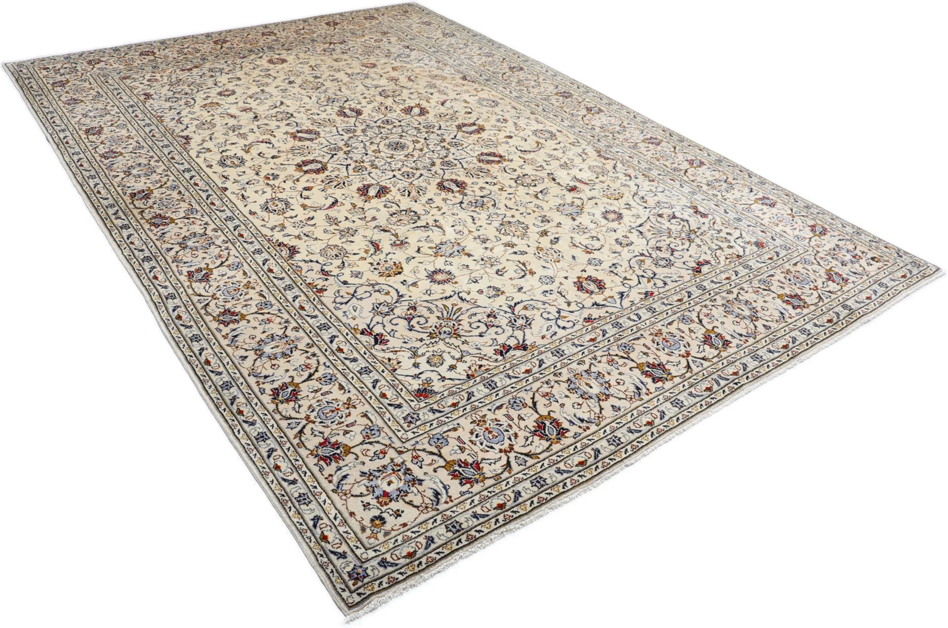 Kashan Persian Rug 237 × 343 cm in Wool, hand-knotted - Image 4