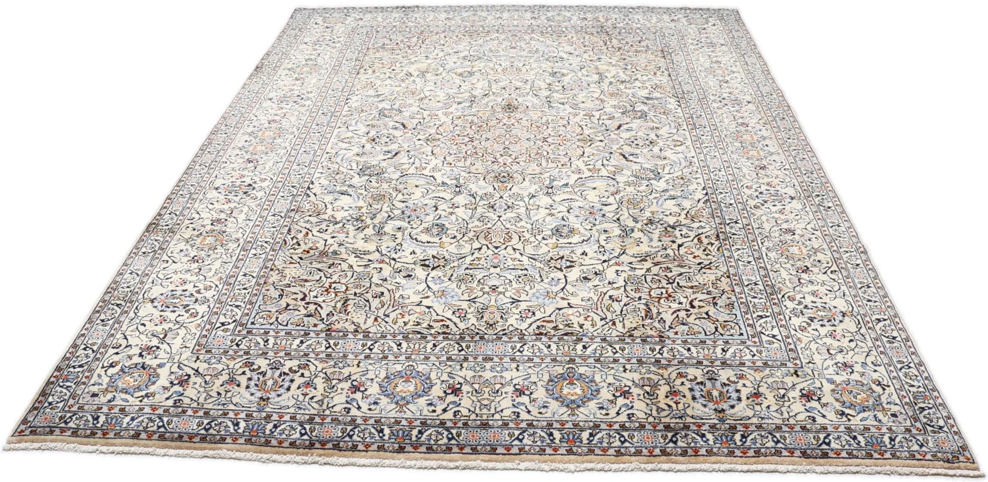 Alternative view of Hand-Knotted Kashmar Persian Rug, 247 × 345 cm, Wool