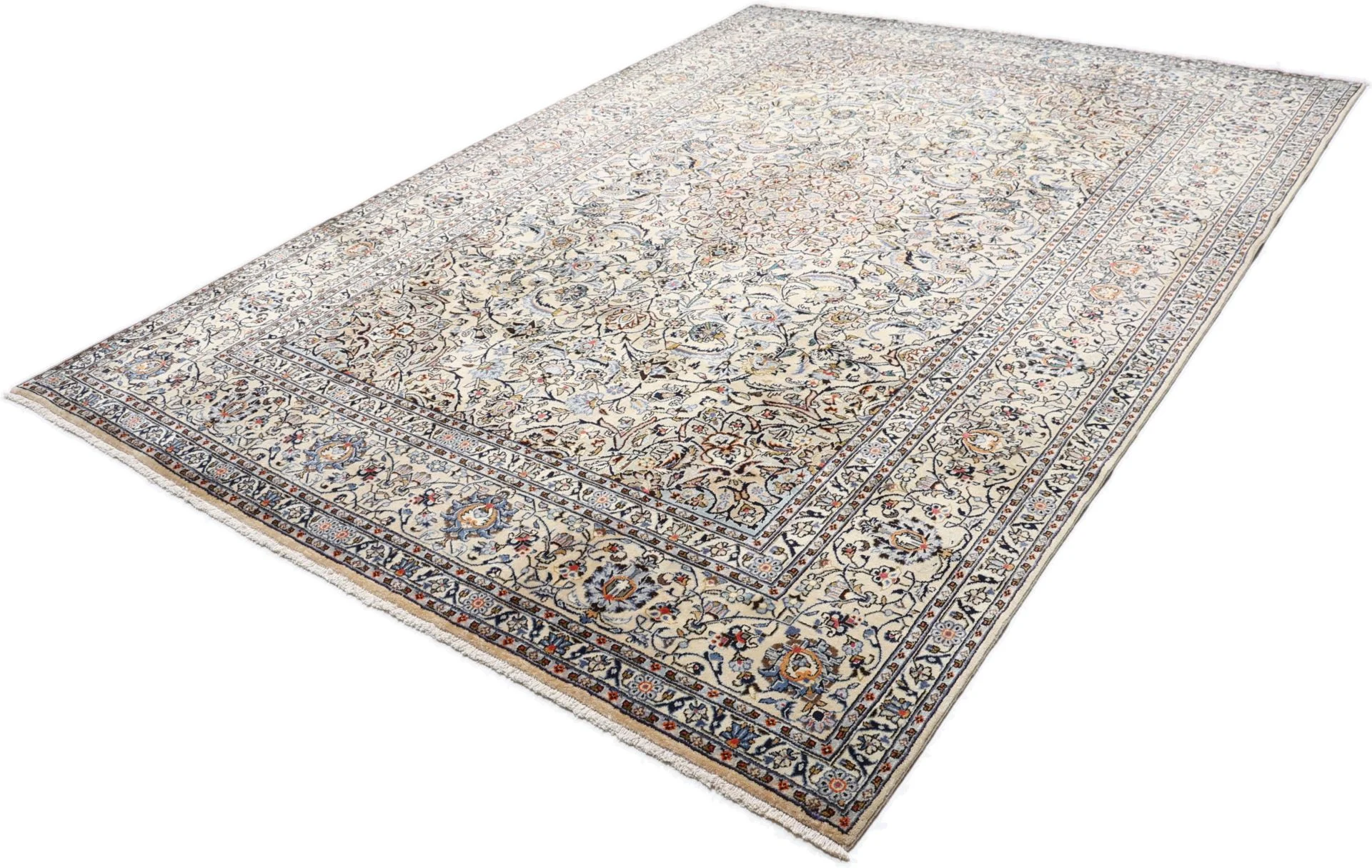 Hand-Knotted Kashmar Persian Rug, 247 × 345 cm, Wool - Image 3