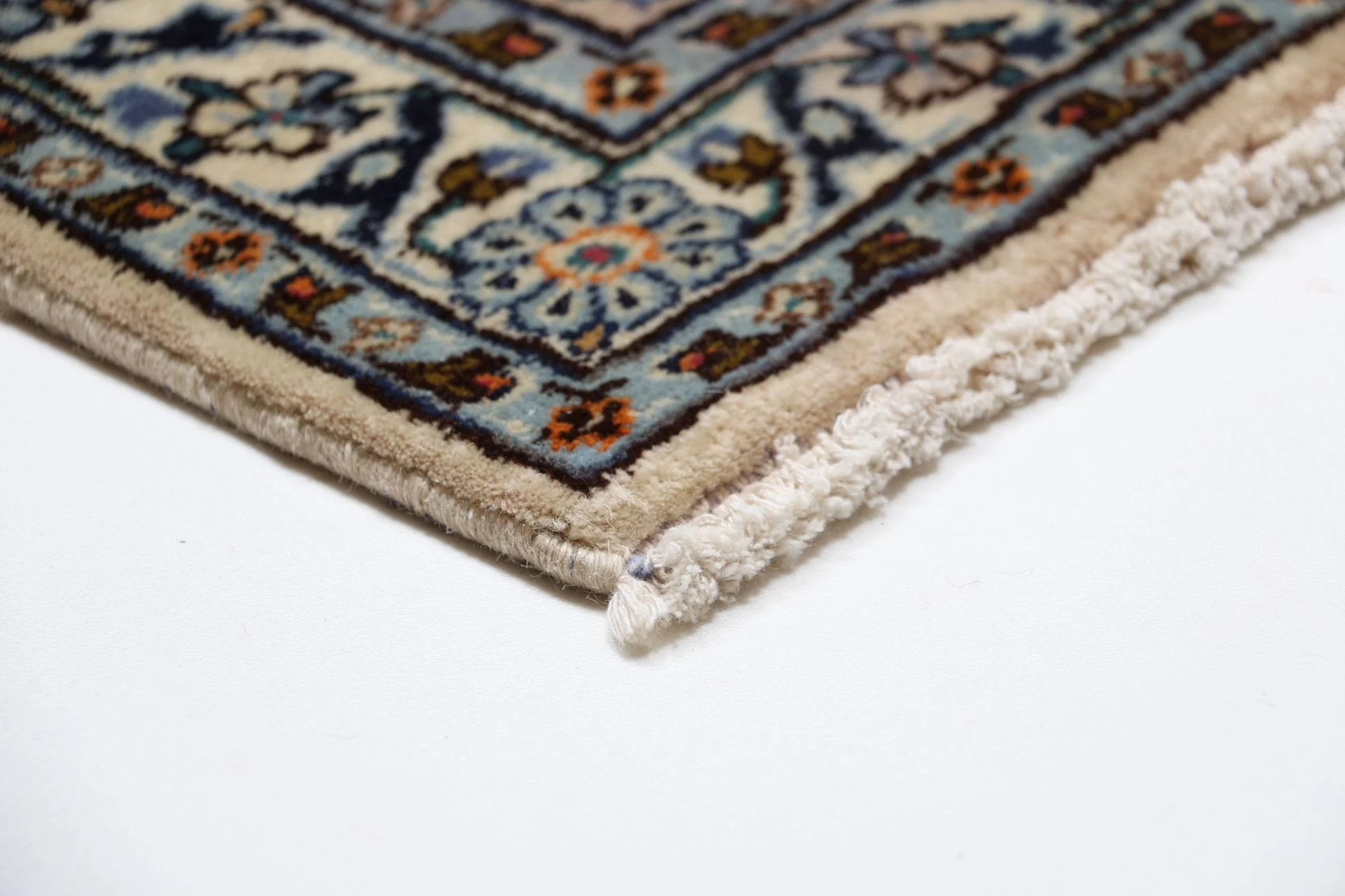 Hand-Knotted Kashmar Persian Rug, 247 × 345 cm, Wool - Image 6