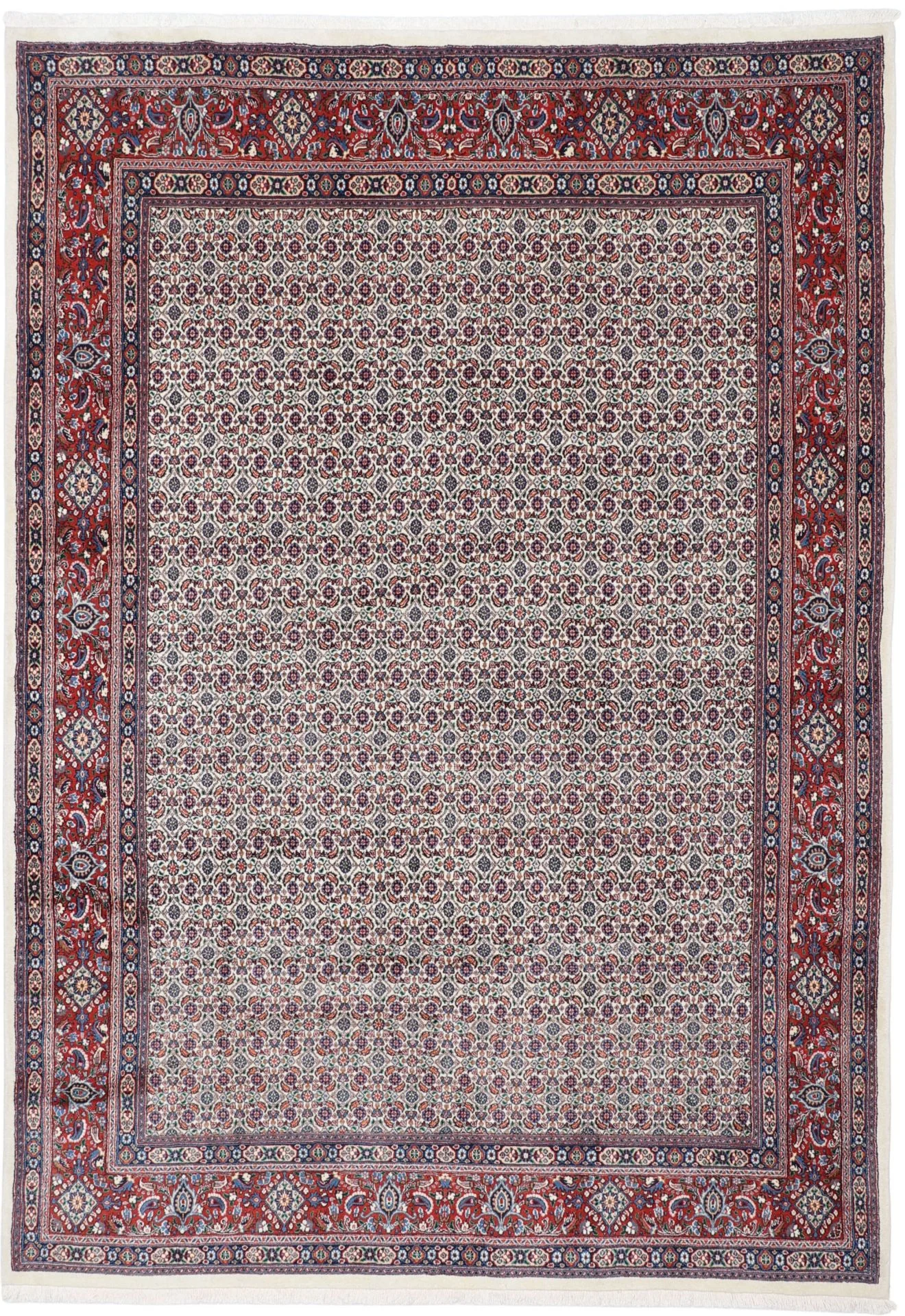 Moud Persian Rug 206 × 293 cm in Wool, hand-knotted