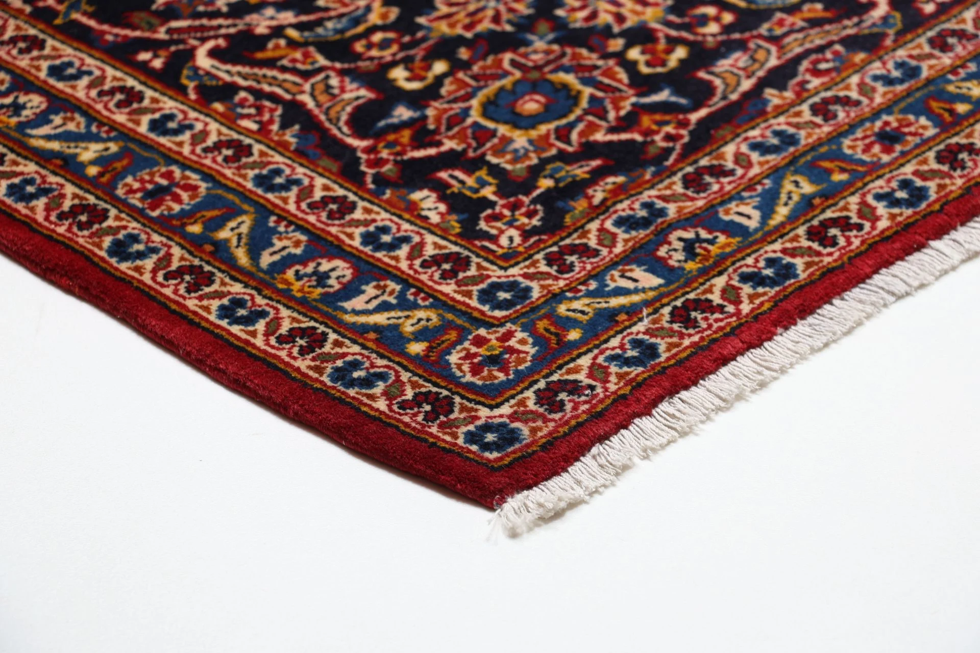 Wool Kashan Persian Rug 260 × 350 cm, hand-knotted - Image 6