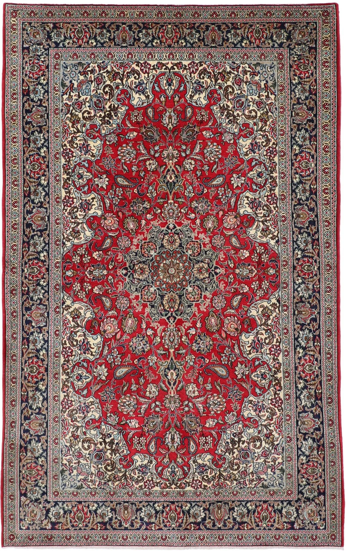 Wool Qom Persian Rug 160 × 255 cm, hand-knotted