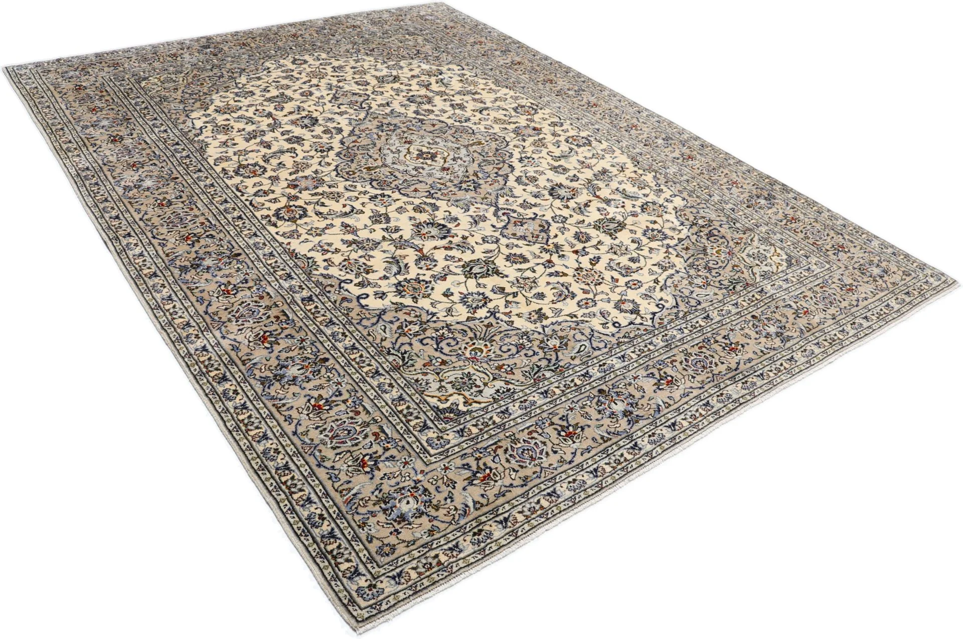 Kashan Persian Rug 252 × 330 cm in Wool, hand-knotted - Image 4