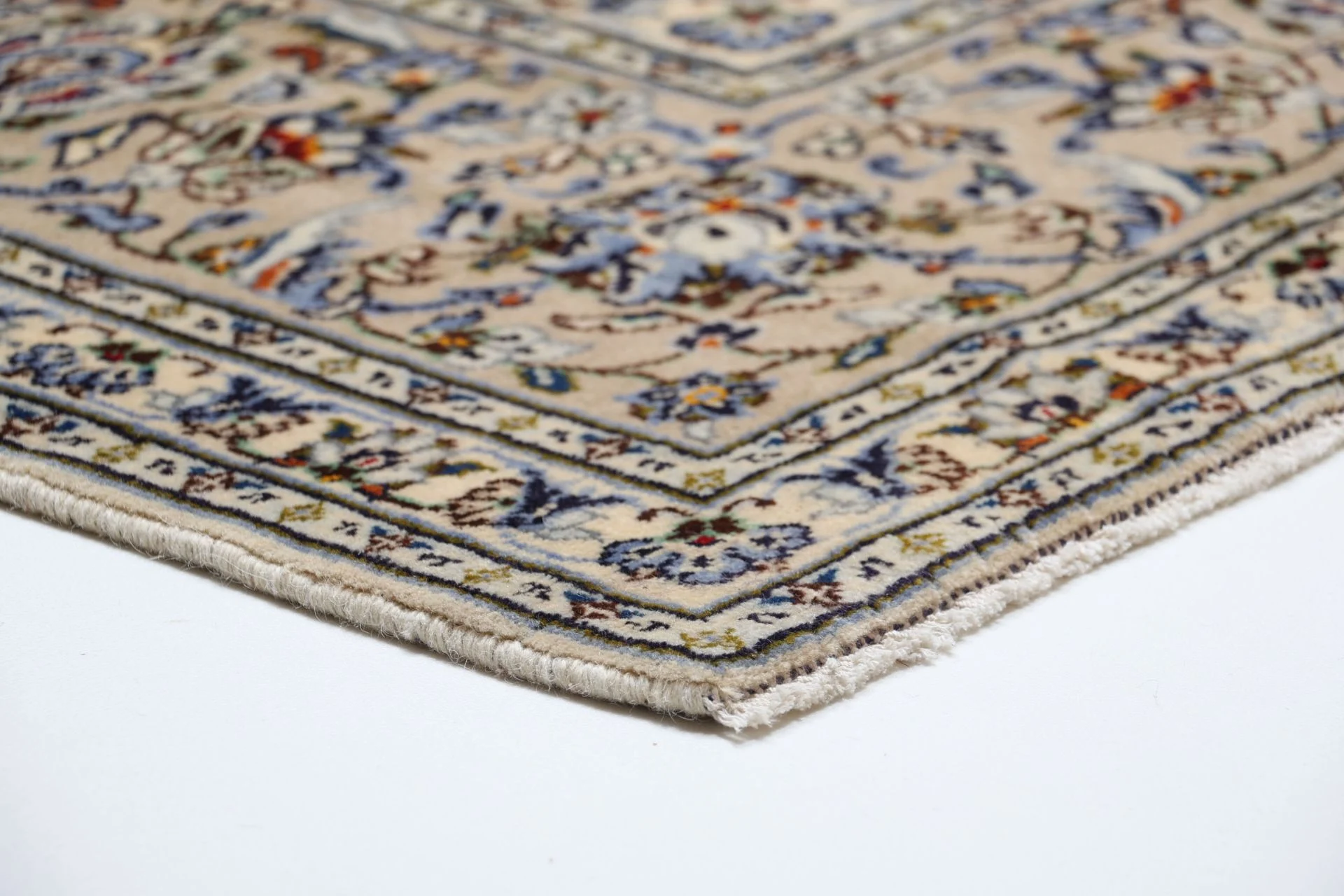 Kashan Persian Rug 252 × 330 cm in Wool, hand-knotted - Image 6