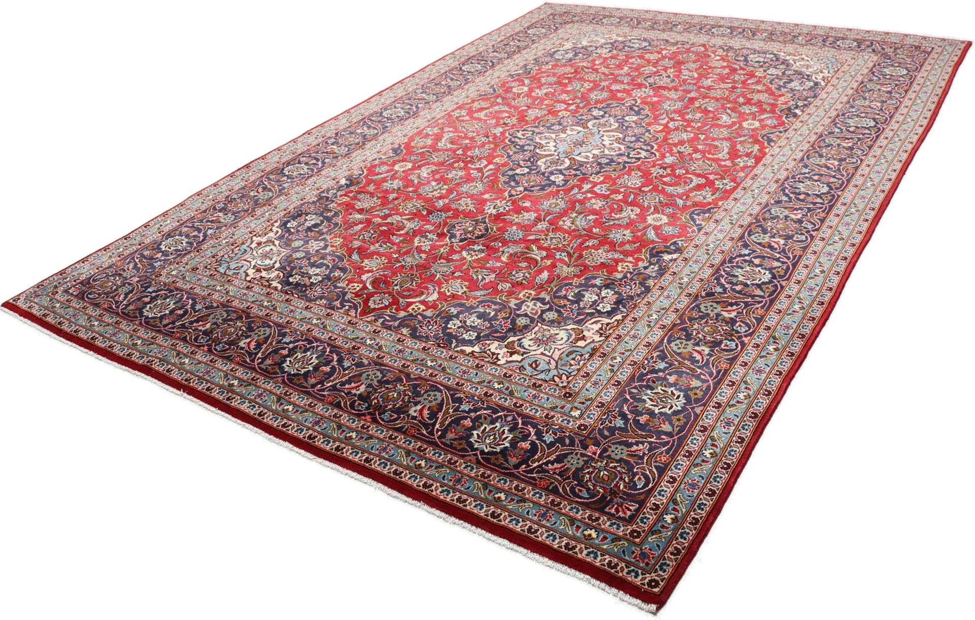 Kashan Persian Rug 250 × 360 cm in Wool, hand-knotted - Image 3