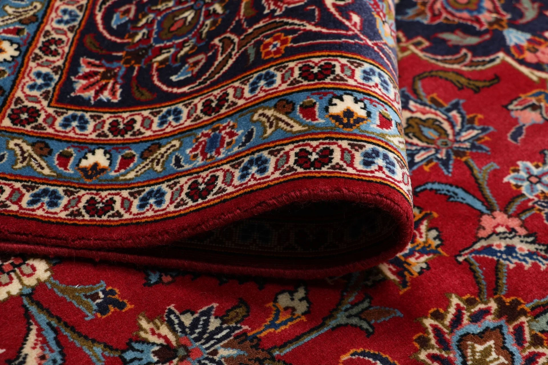 Kashan Persian Rug 250 × 360 cm in Wool, hand-knotted - Image 10